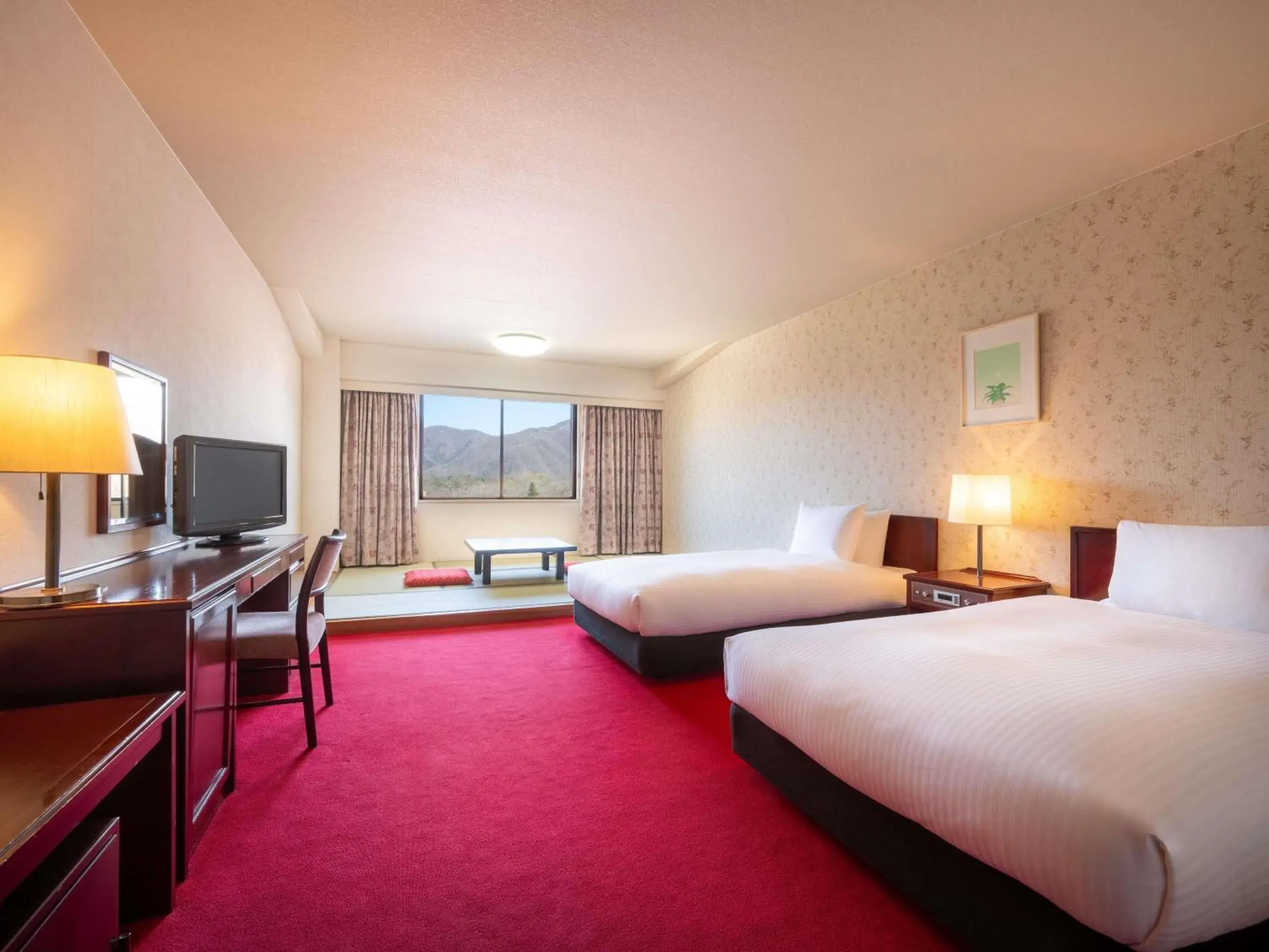 Japanese Style Classic Room with Two Single Beds and Three Futon Beds in Mercure Urabandai Resort & Spa Japanese Style Classic Room with Two Single Beds and Three Futon Beds in Mercure Urabandai Resort & Spa