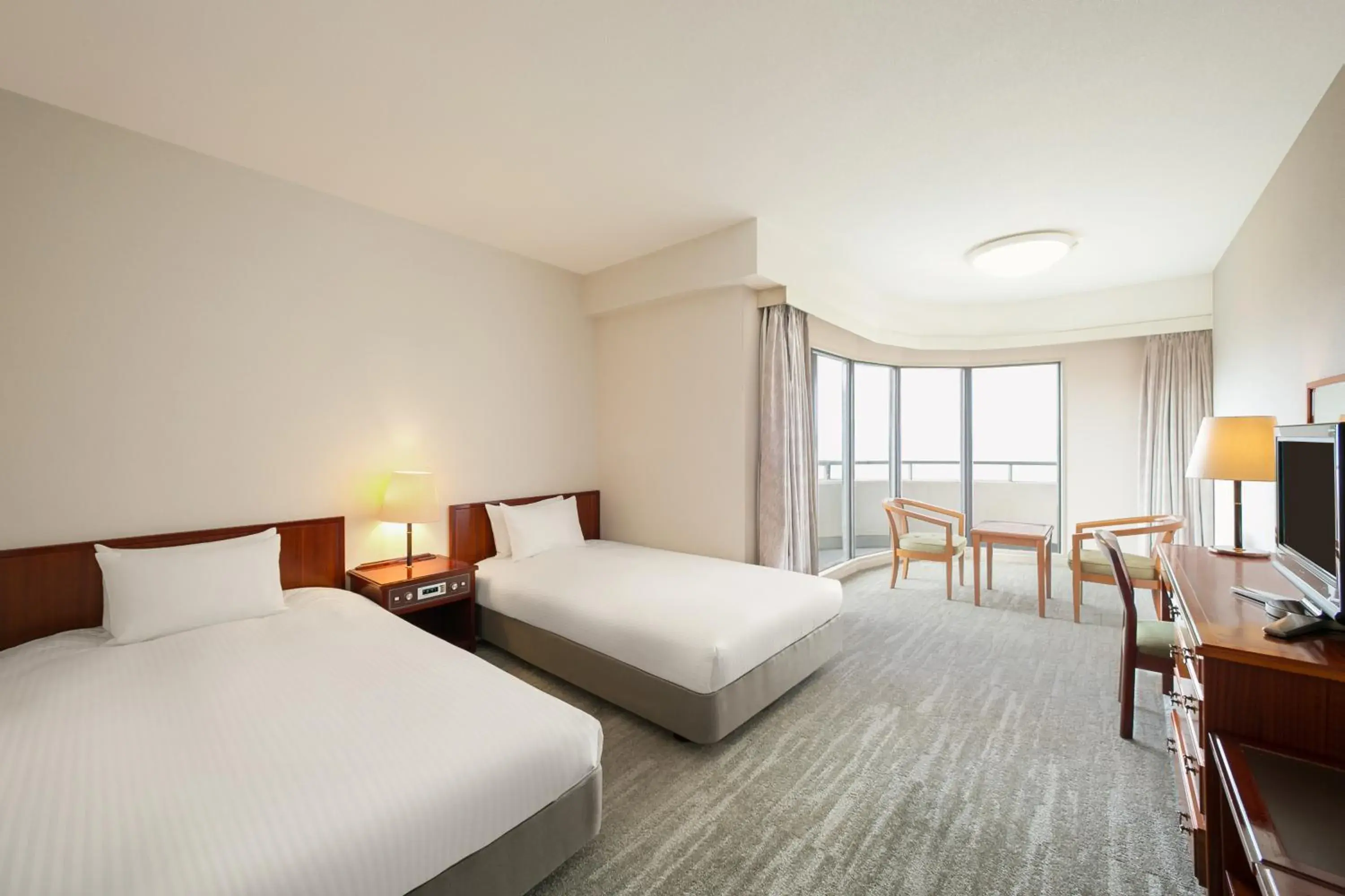 Classic Corner Room with Two Single Beds and Mountain View in Grand Mercure Awaji Island Resort & Spa Classic Corner Room with Two Single Beds and Mountain View in Grand Mercure Awaji Island Resort & Spa