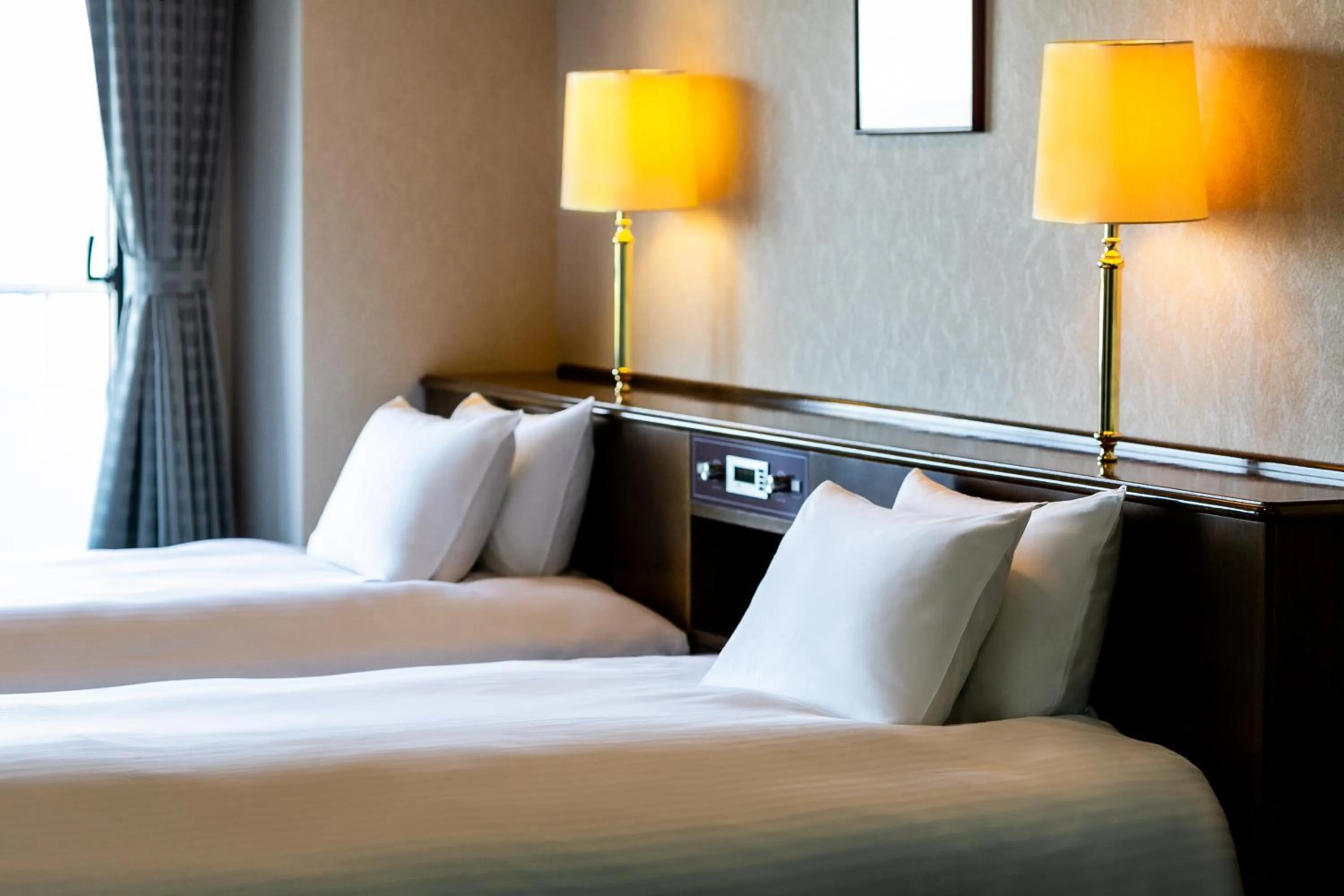 Bed in Grand Mercure Awaji Island Resort & Spa