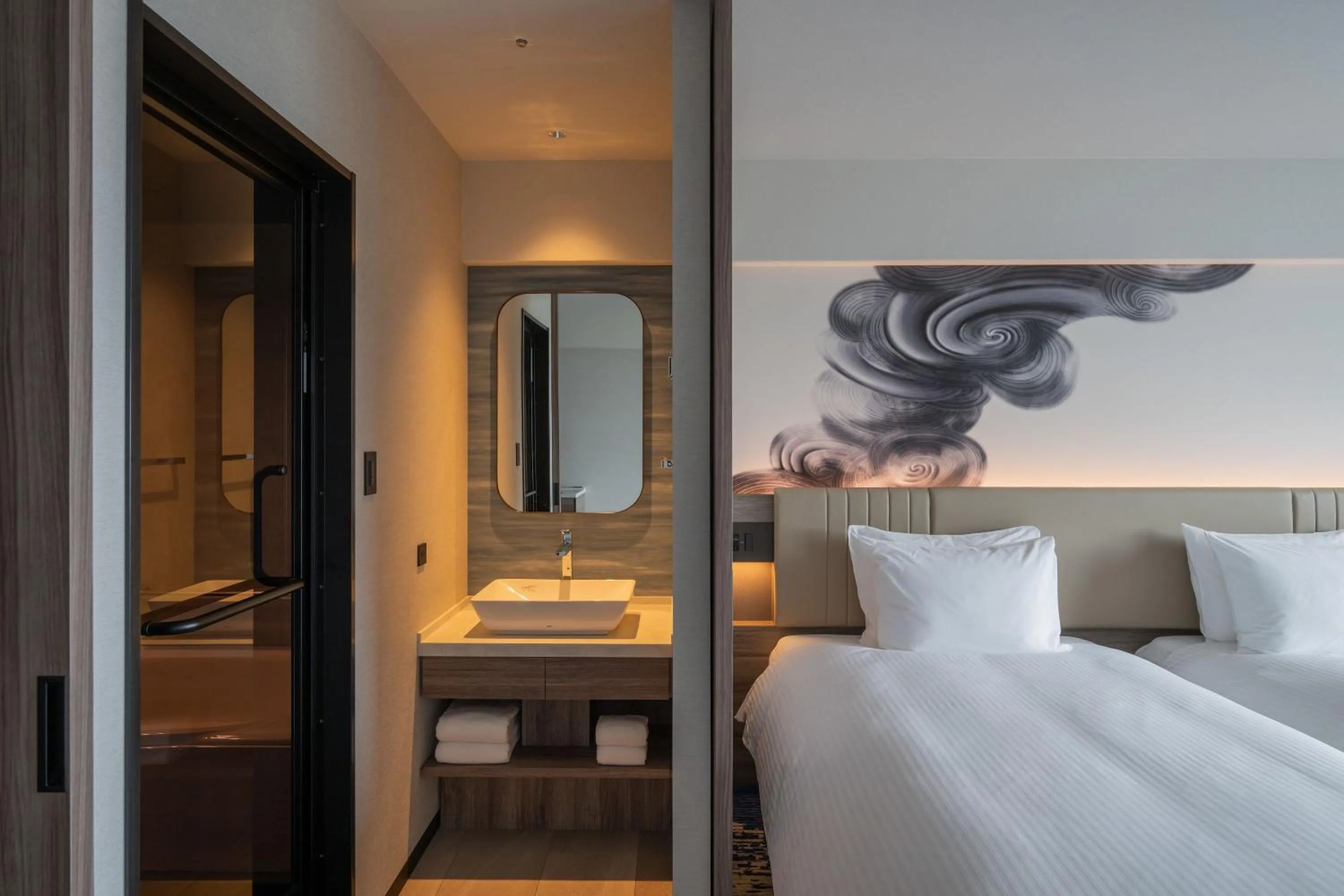 Bed in Grand Mercure Awaji Island Resort & Spa