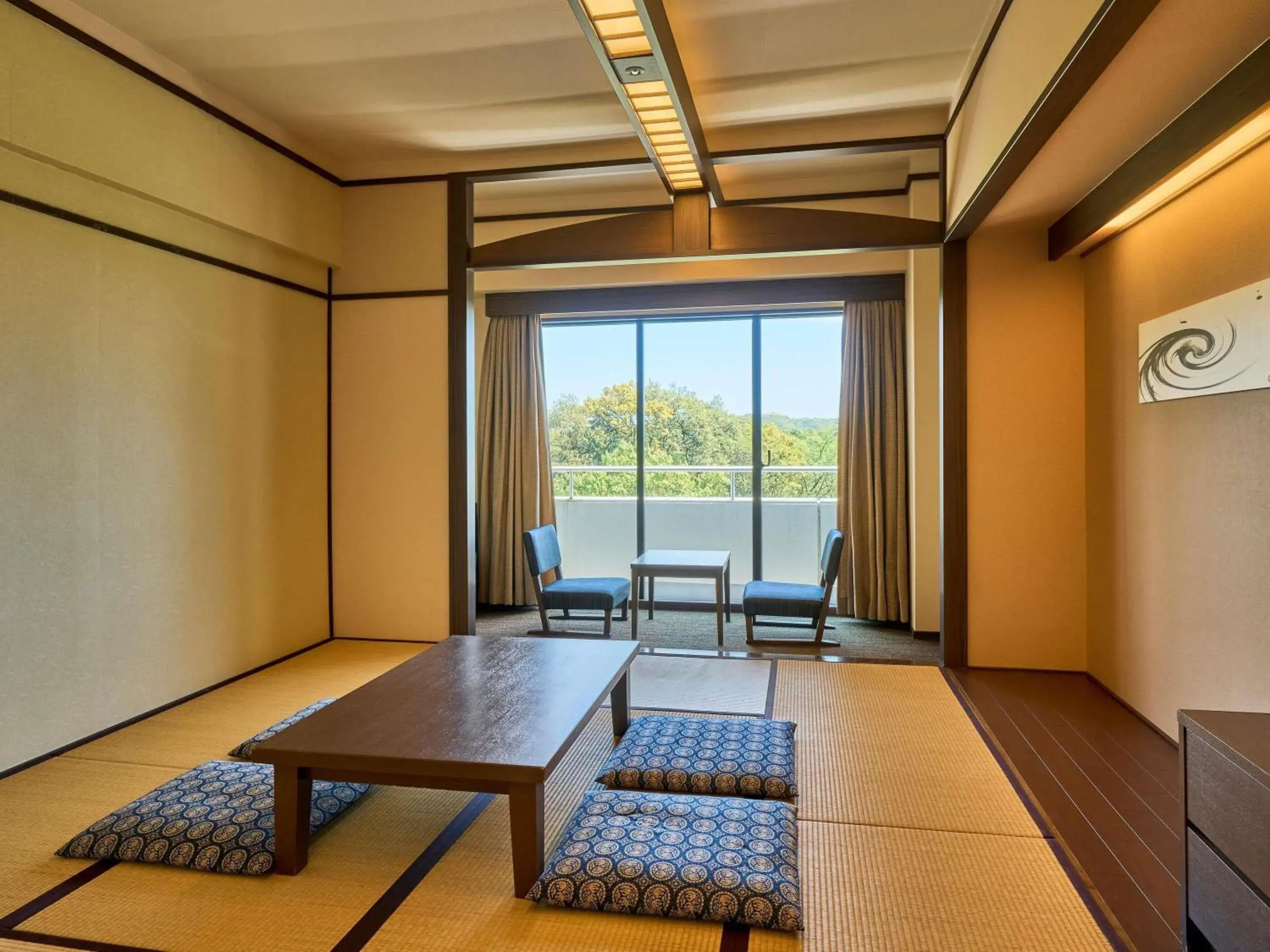 Japanese Style Classic Room with Four Futon Beds and Mountain View in Grand Mercure Awaji Island Resort & Spa Japanese Style Classic Room with Four Futon Beds and Mountain View in Grand Mercure Awaji Island Resort & Spa