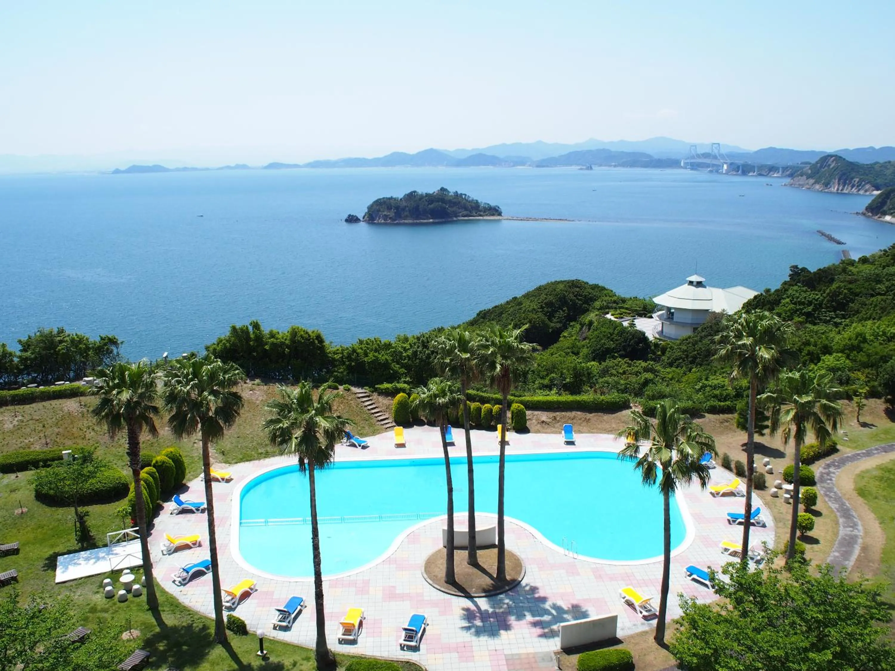Pool view in Grand Mercure Awaji Island Resort & Spa
