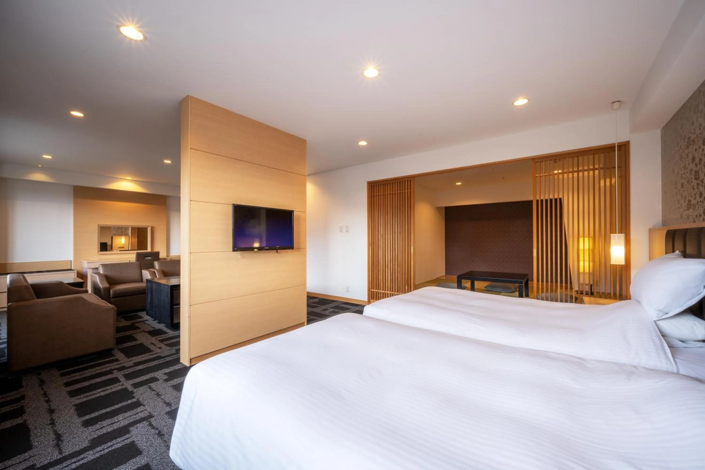 Bed in Mercure Miyagi Zao Resort & Spa