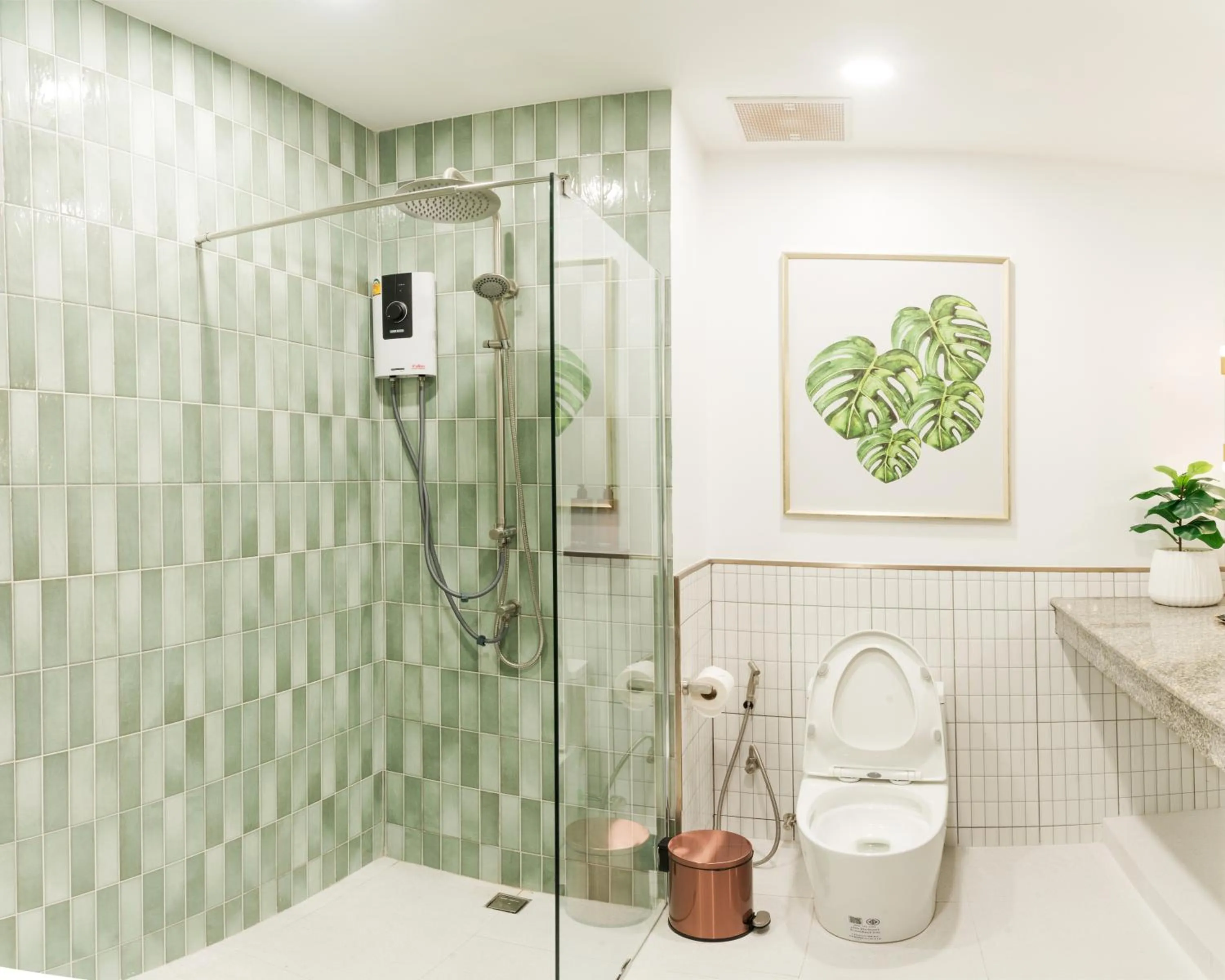 Shower in Bania Boutique House