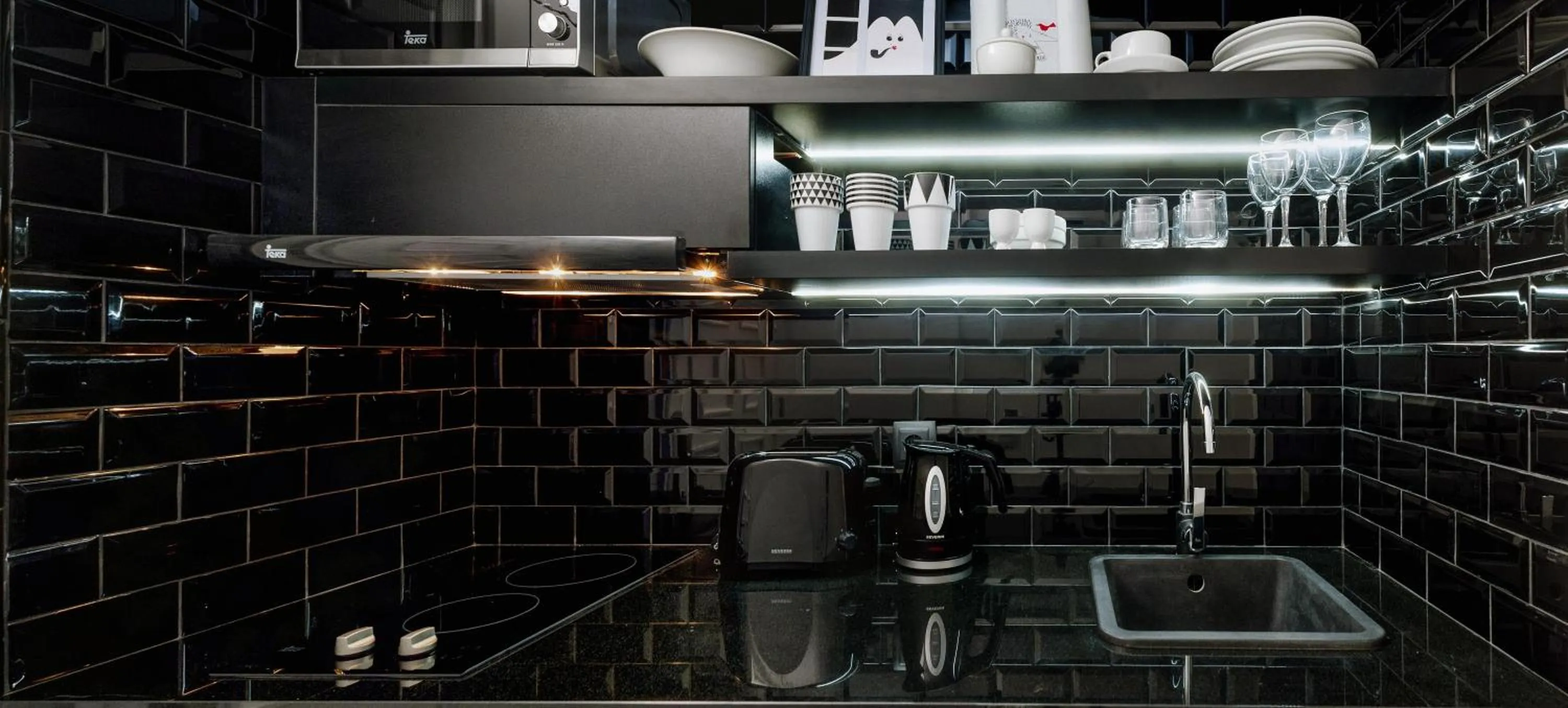 Kitchen or kitchenette in Gold By Marina - Adults only