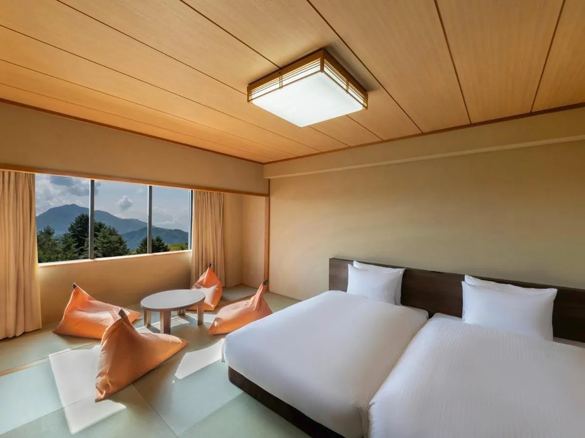 Bed in Grand Mercure Nasu Highlands Resort & Spa
