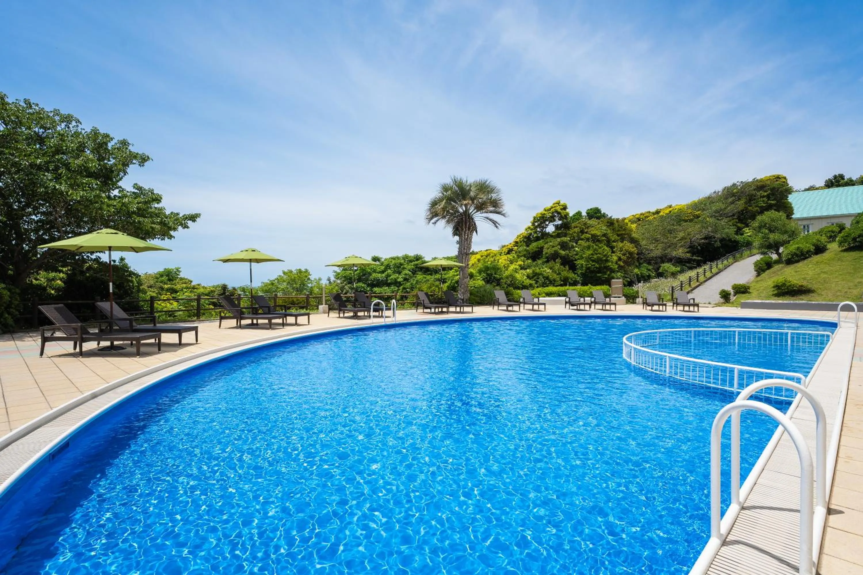 Pool view in Grand Mercure Minamiboso Resort & Spa