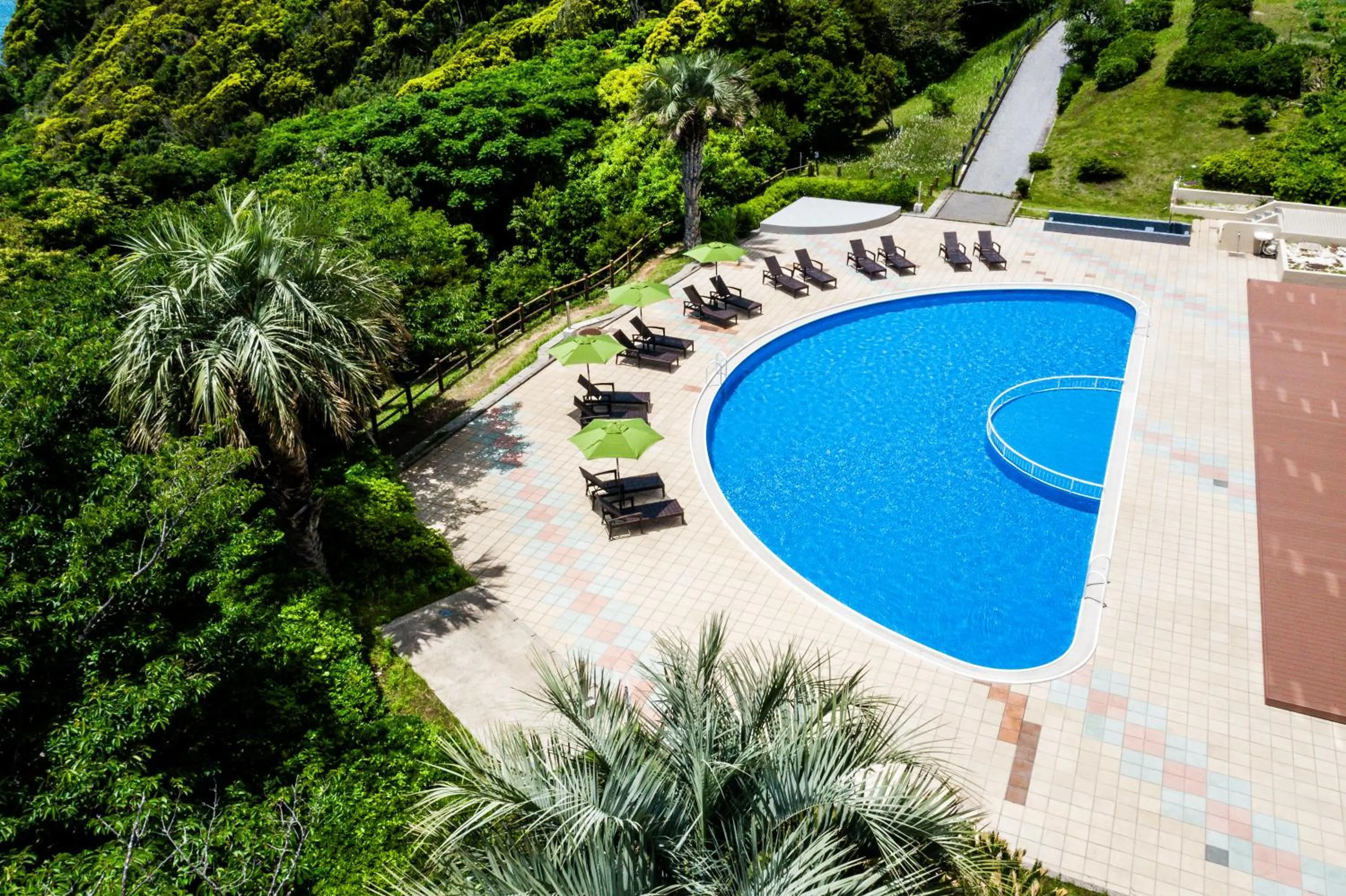 Pool view in Grand Mercure Minamiboso Resort & Spa