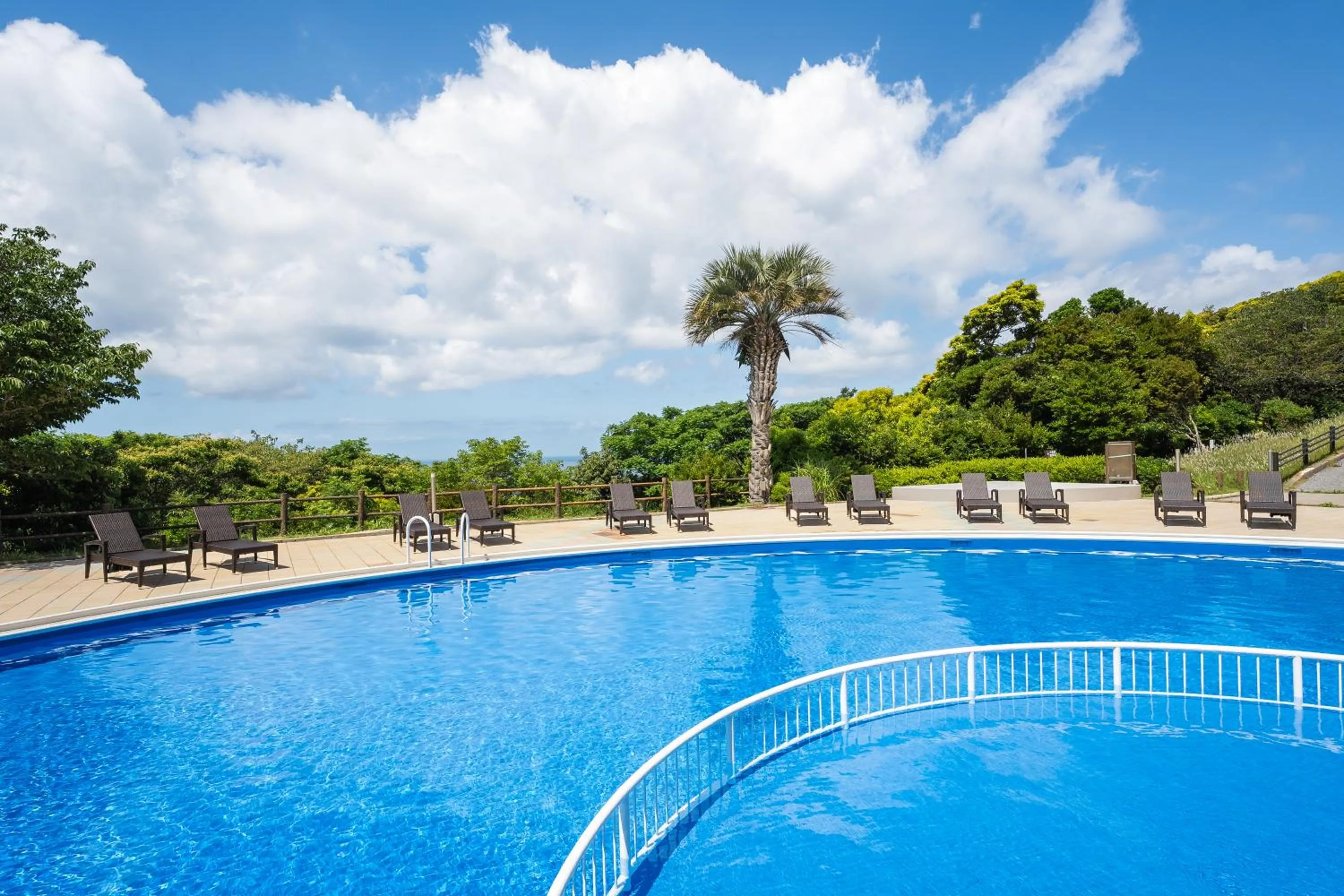 Pool view in Grand Mercure Minamiboso Resort & Spa