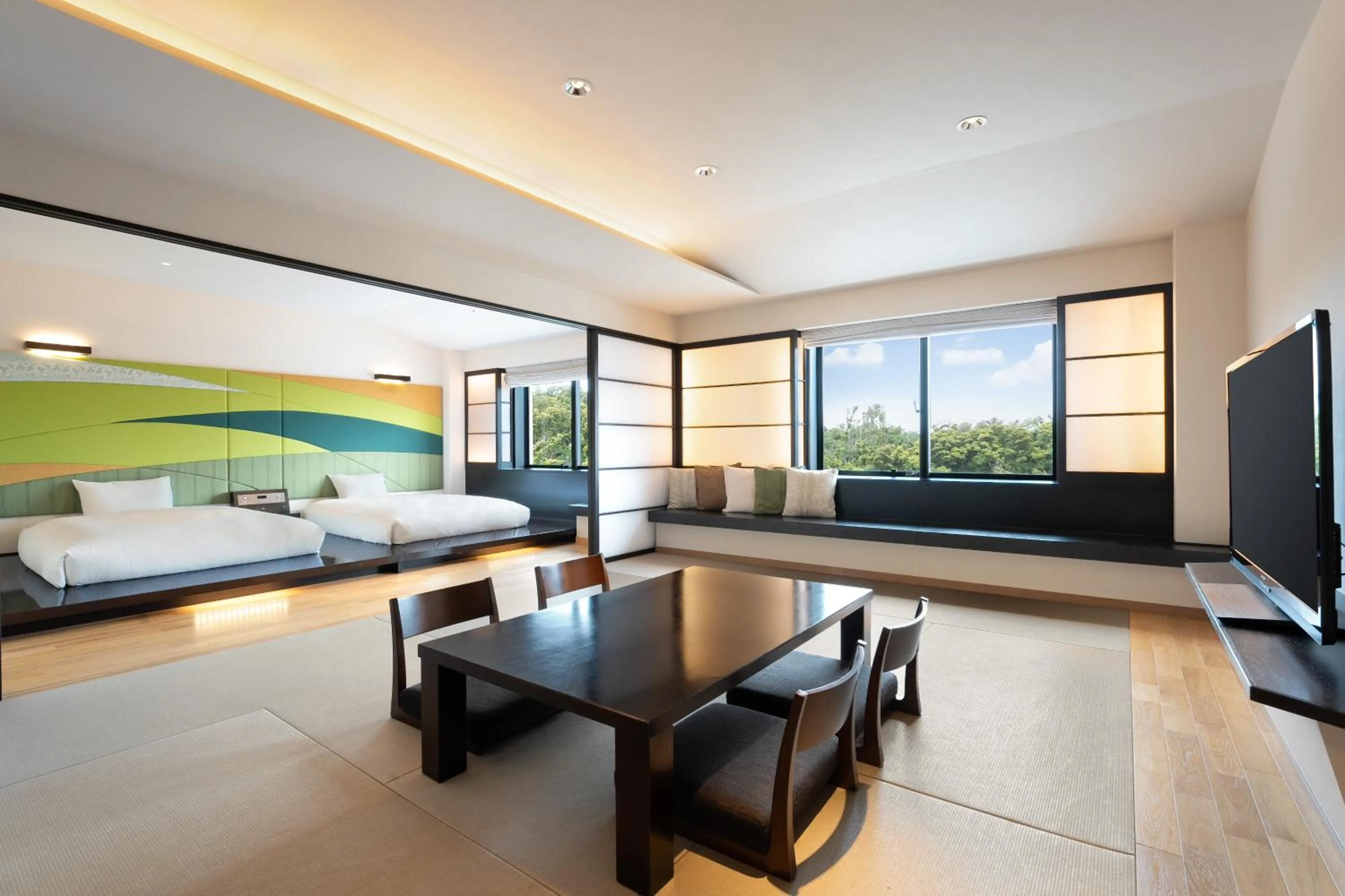 Photo of the whole room, Bed in Grand Mercure Minamiboso Resort & Spa