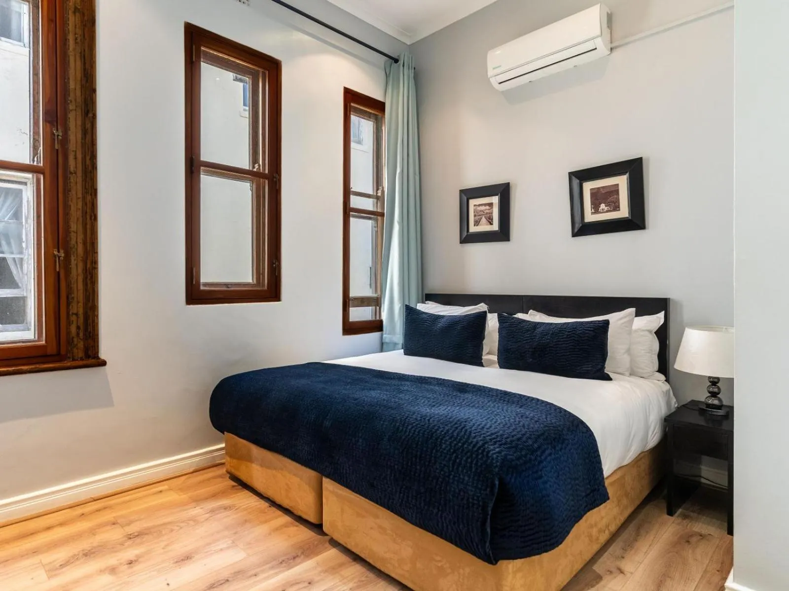 Bed in Long Street Self Catering Apartments