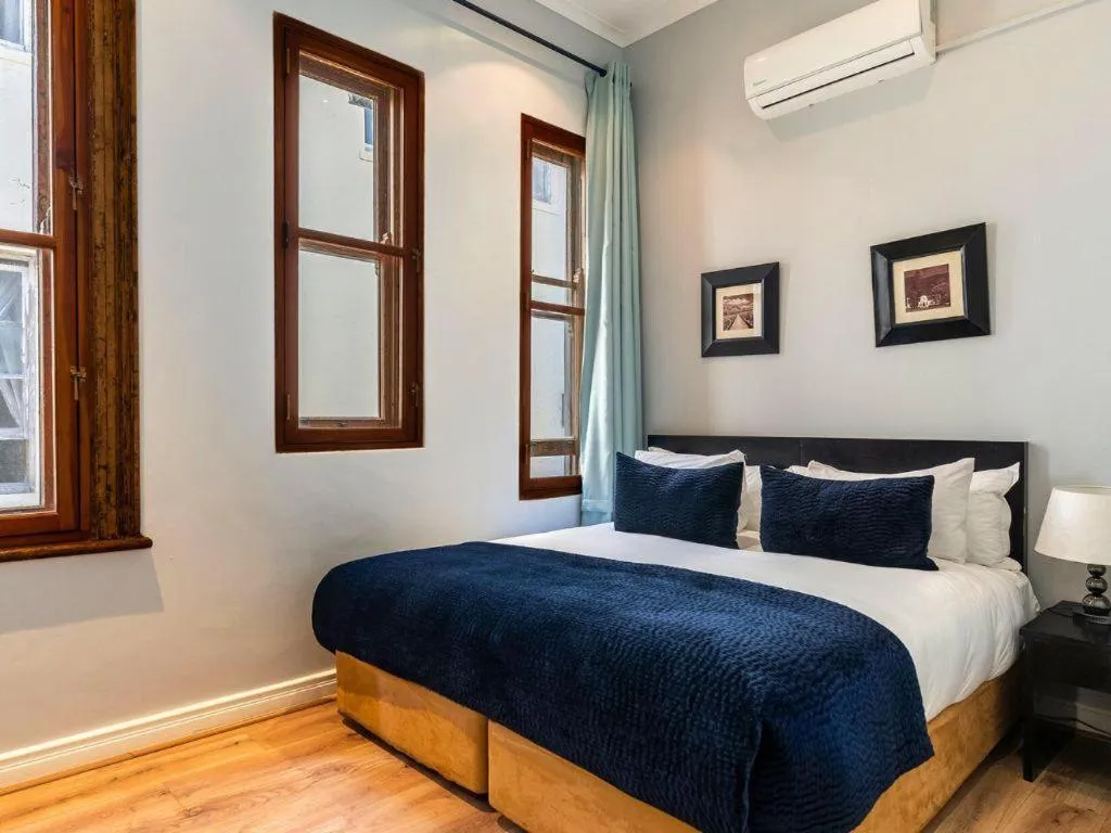 Bed in Long Street Self Catering Apartments