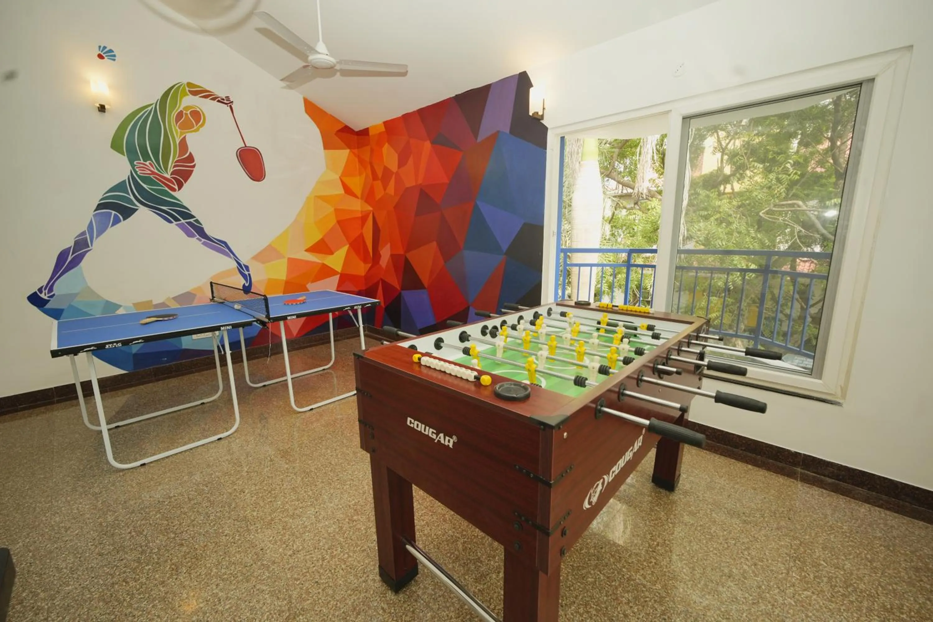 Game Room in Bay Breeze Suites