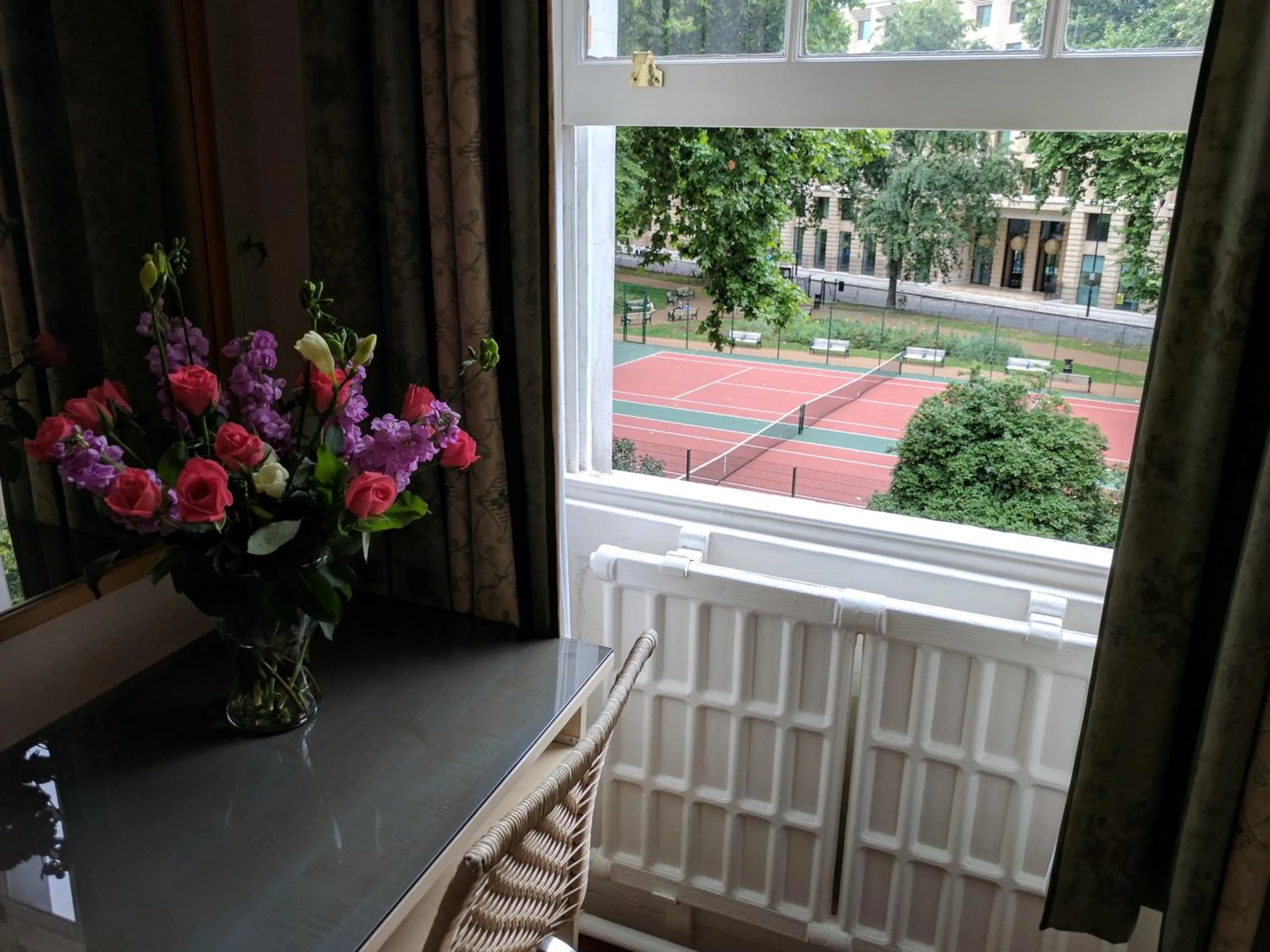 Garden view in Euro Hotel