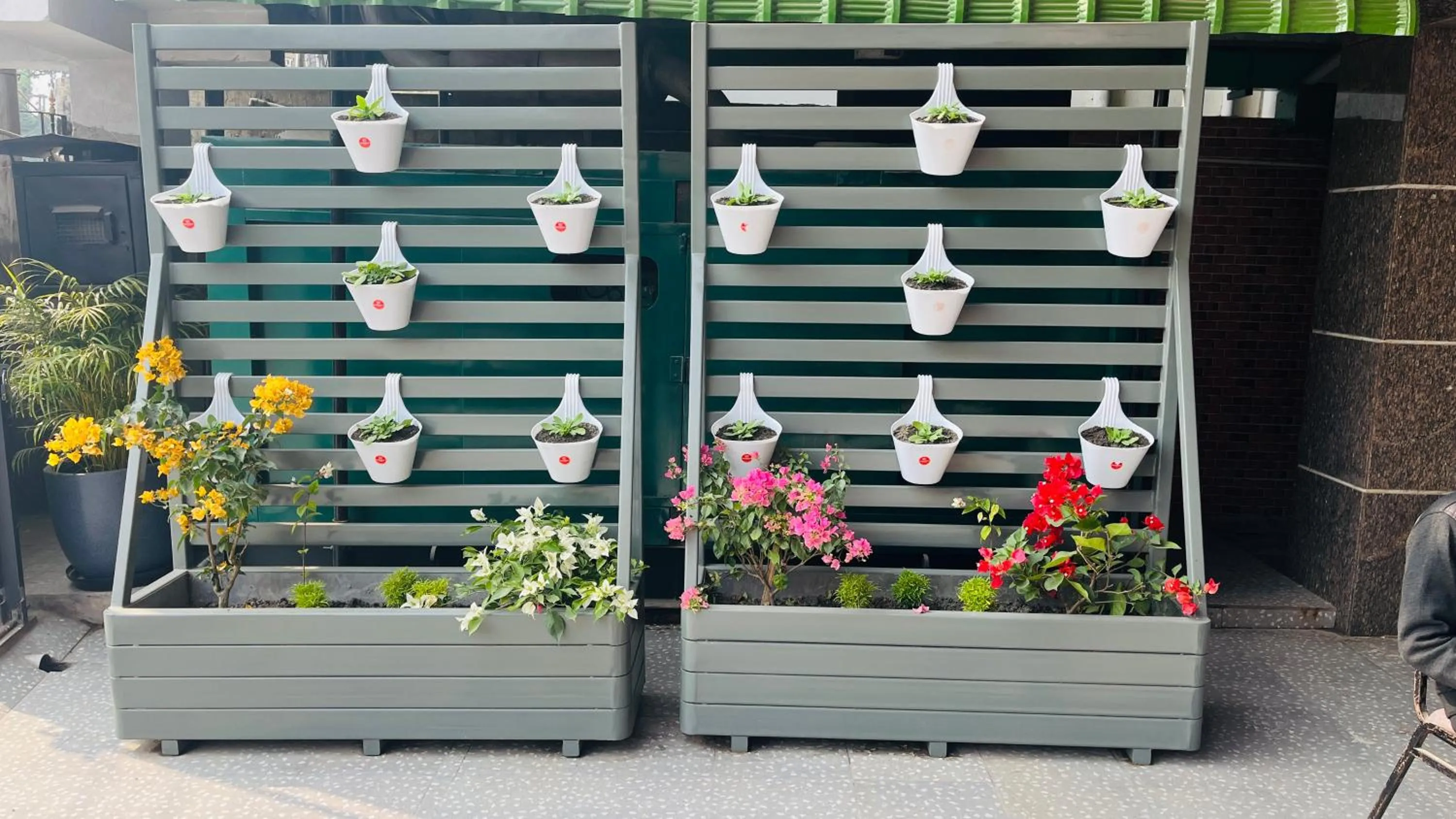 Garden view in Hotel Monsoon Palace Guwahati