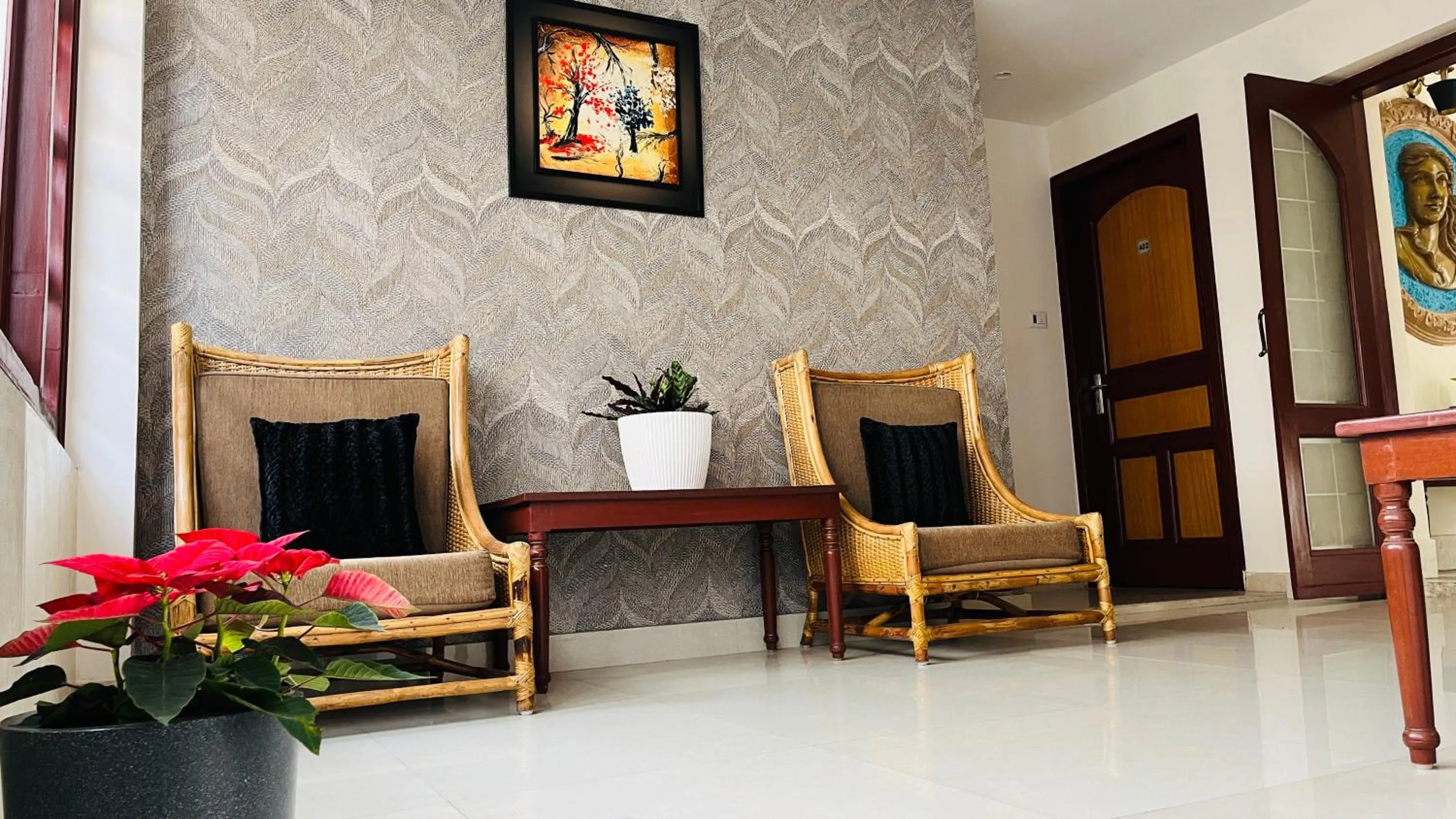 Living room in Hotel Monsoon Palace Guwahati