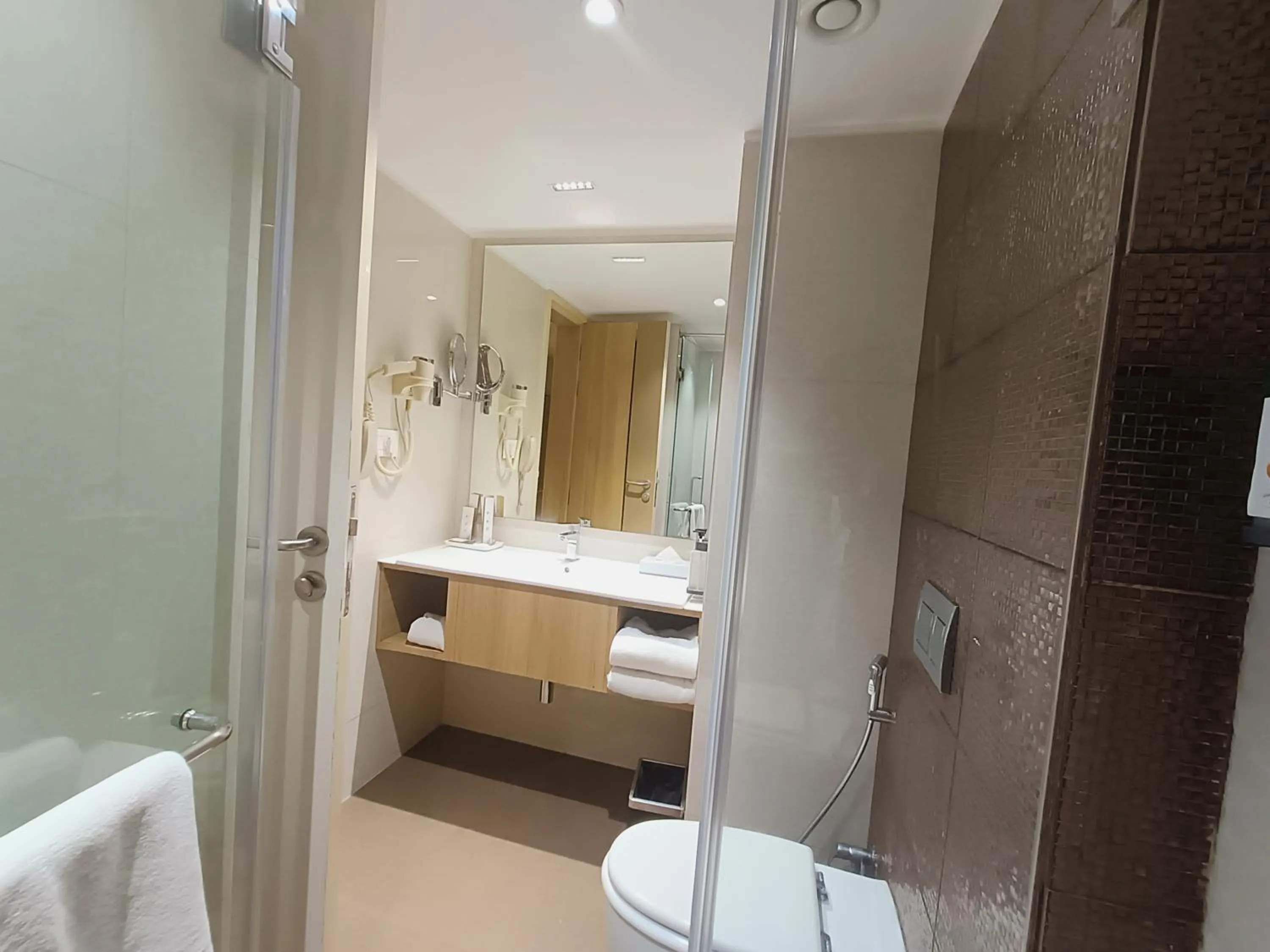 Shower in Effotel By Sayaji Indore