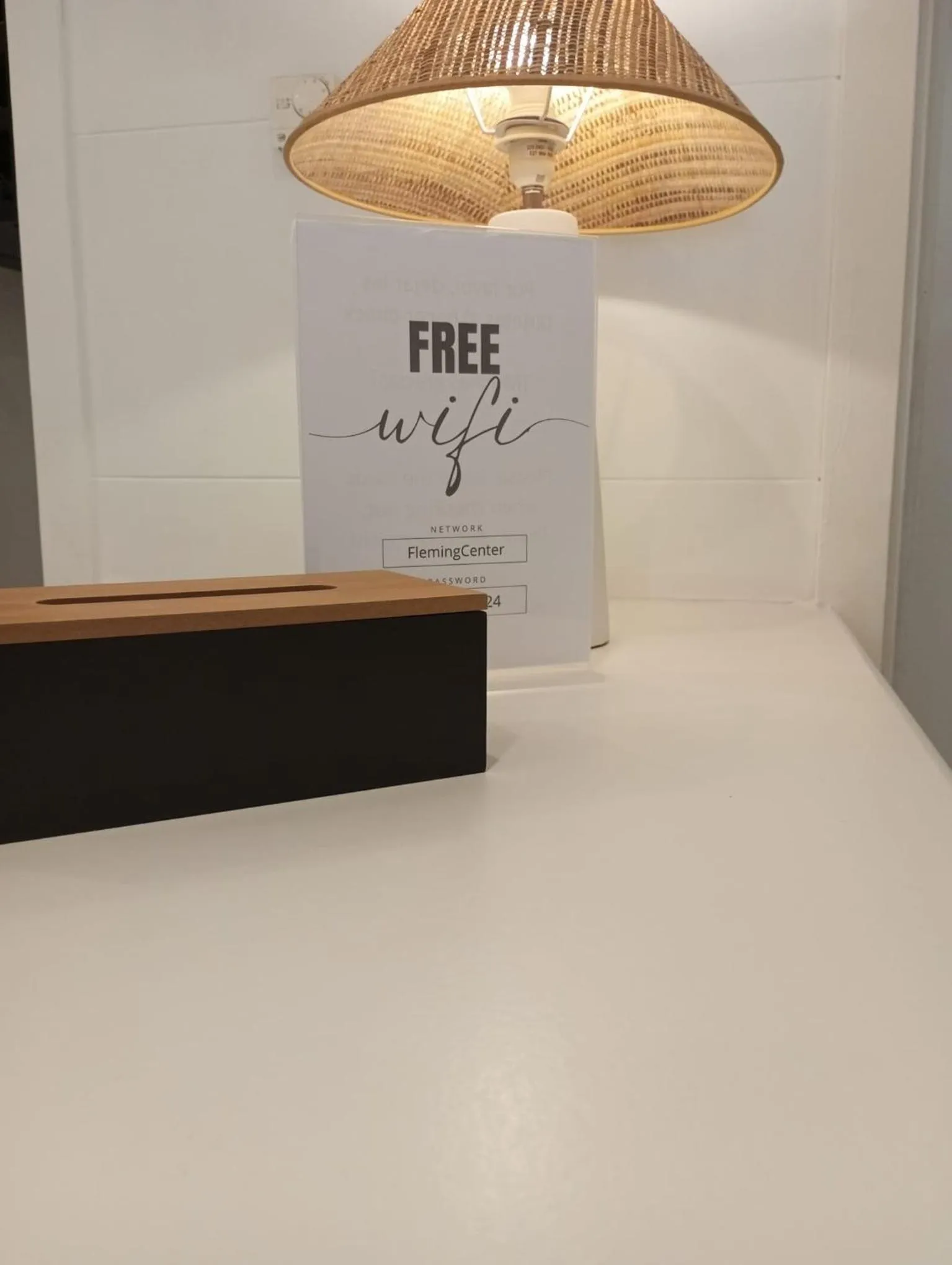 Text overlay in Fleming Center by Punta 25 Hotels Group