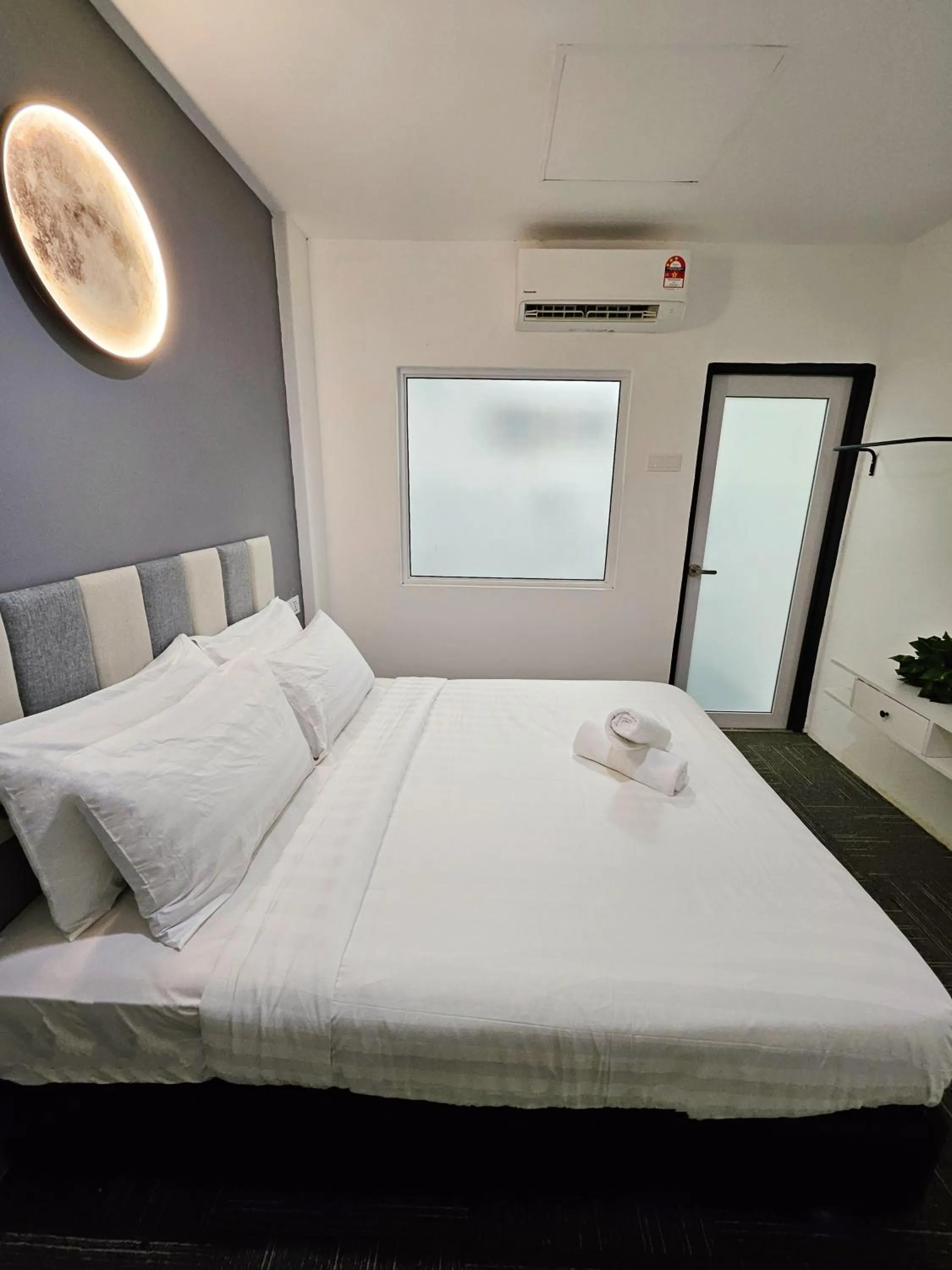 Bed in Luna Hotel by Moonknight