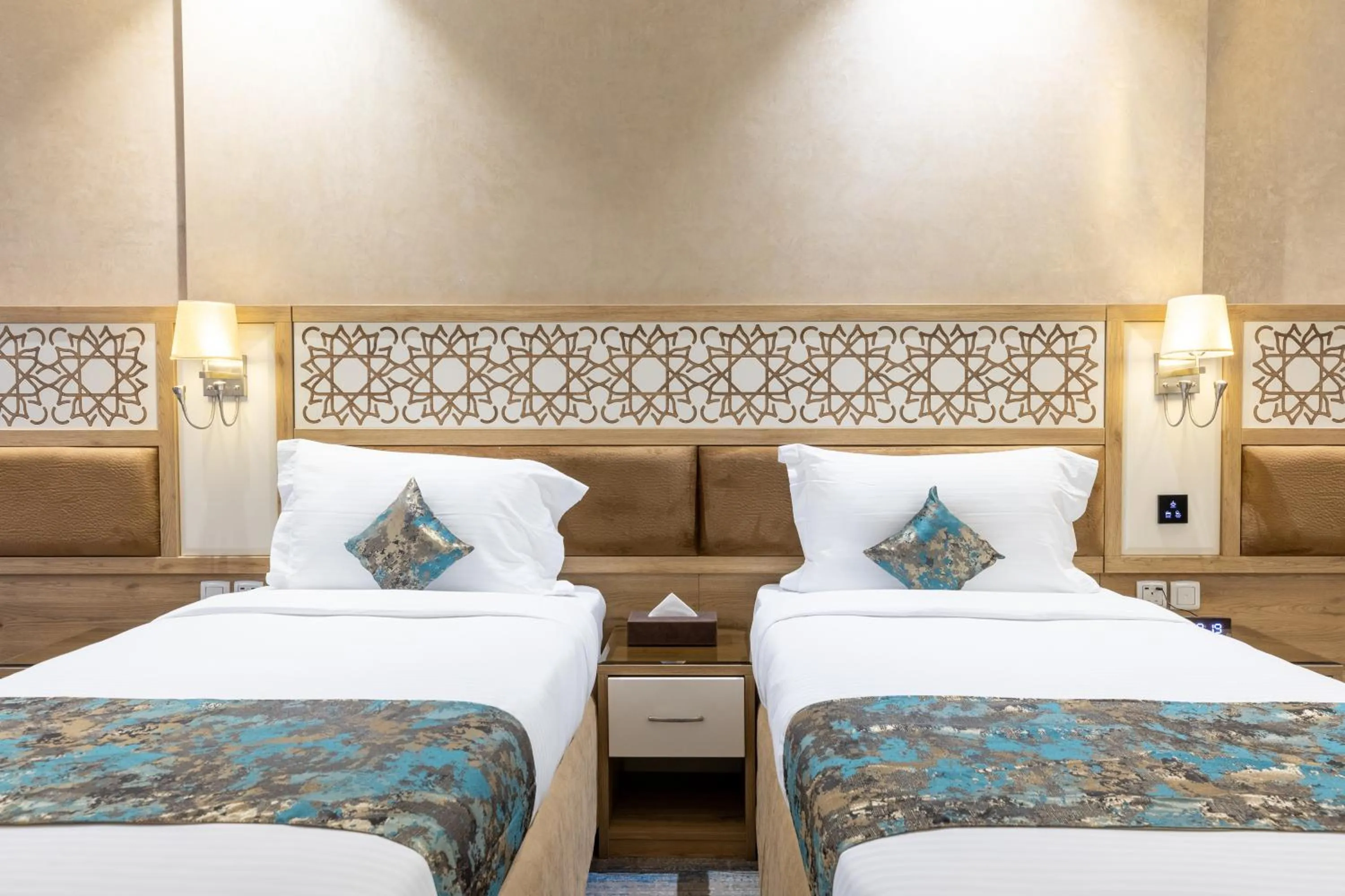 Bed in TIME Ruba Hotel & Suites