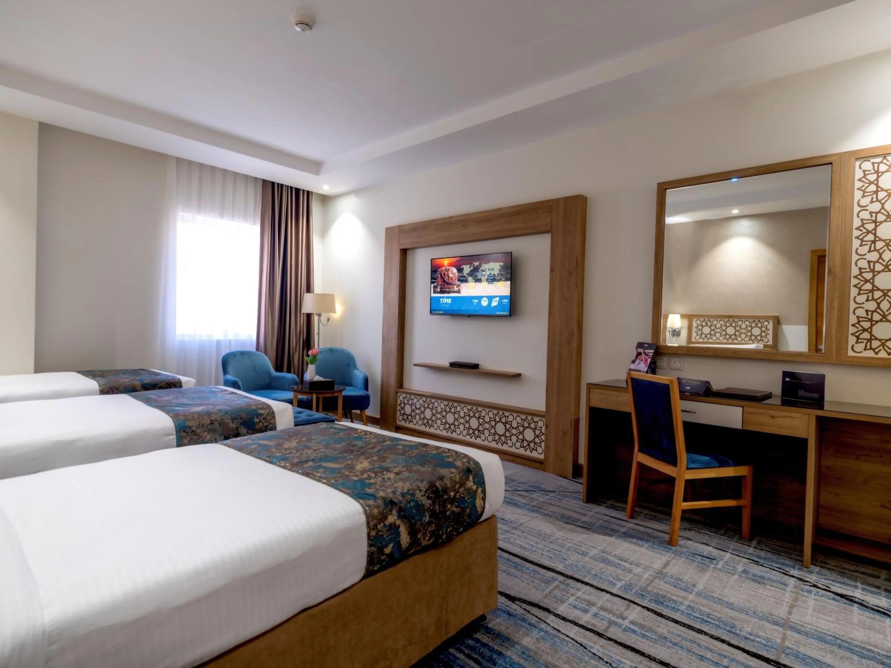Bed in TIME Ruba Hotel & Suites