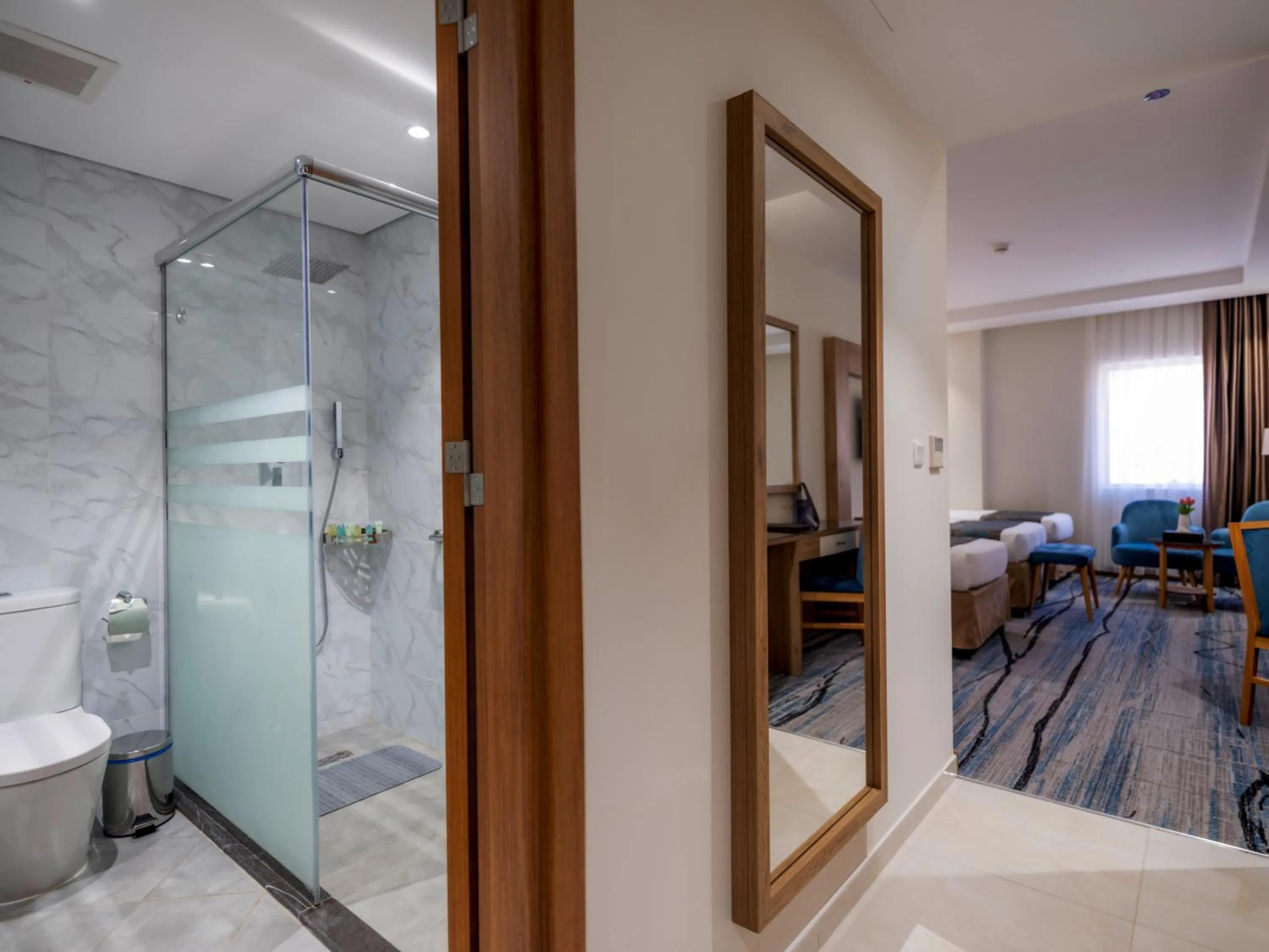 Shower in TIME Ruba Hotel & Suites