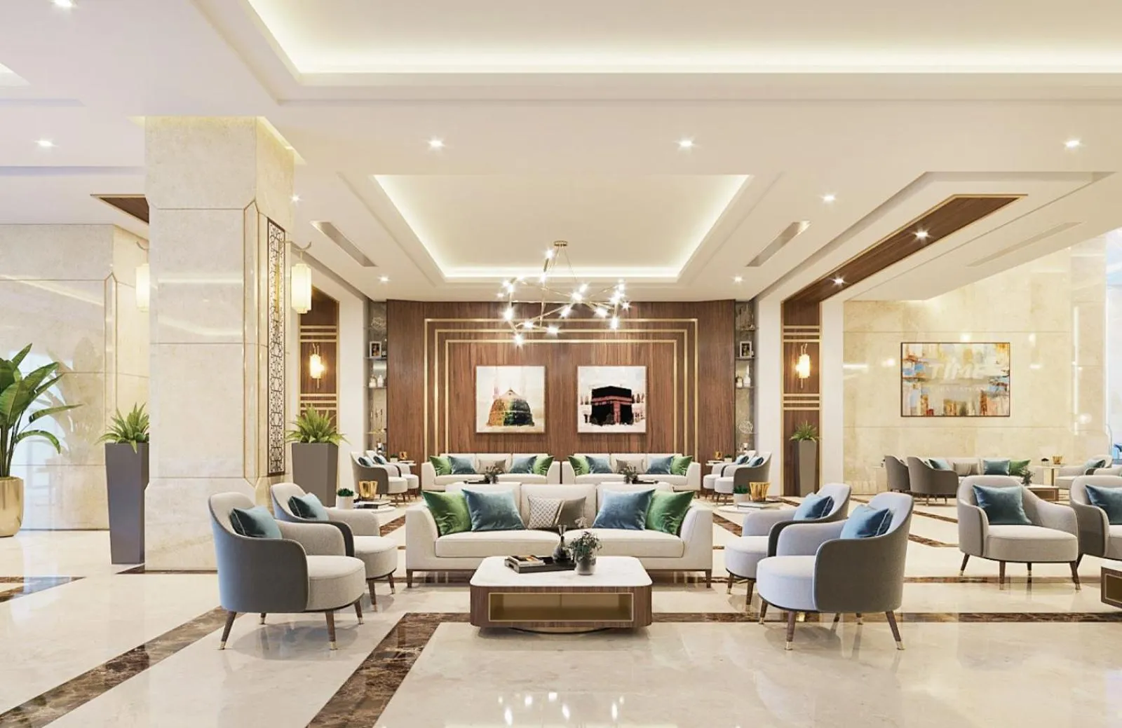 Lobby or reception in TIME Ruba Hotel & Suites