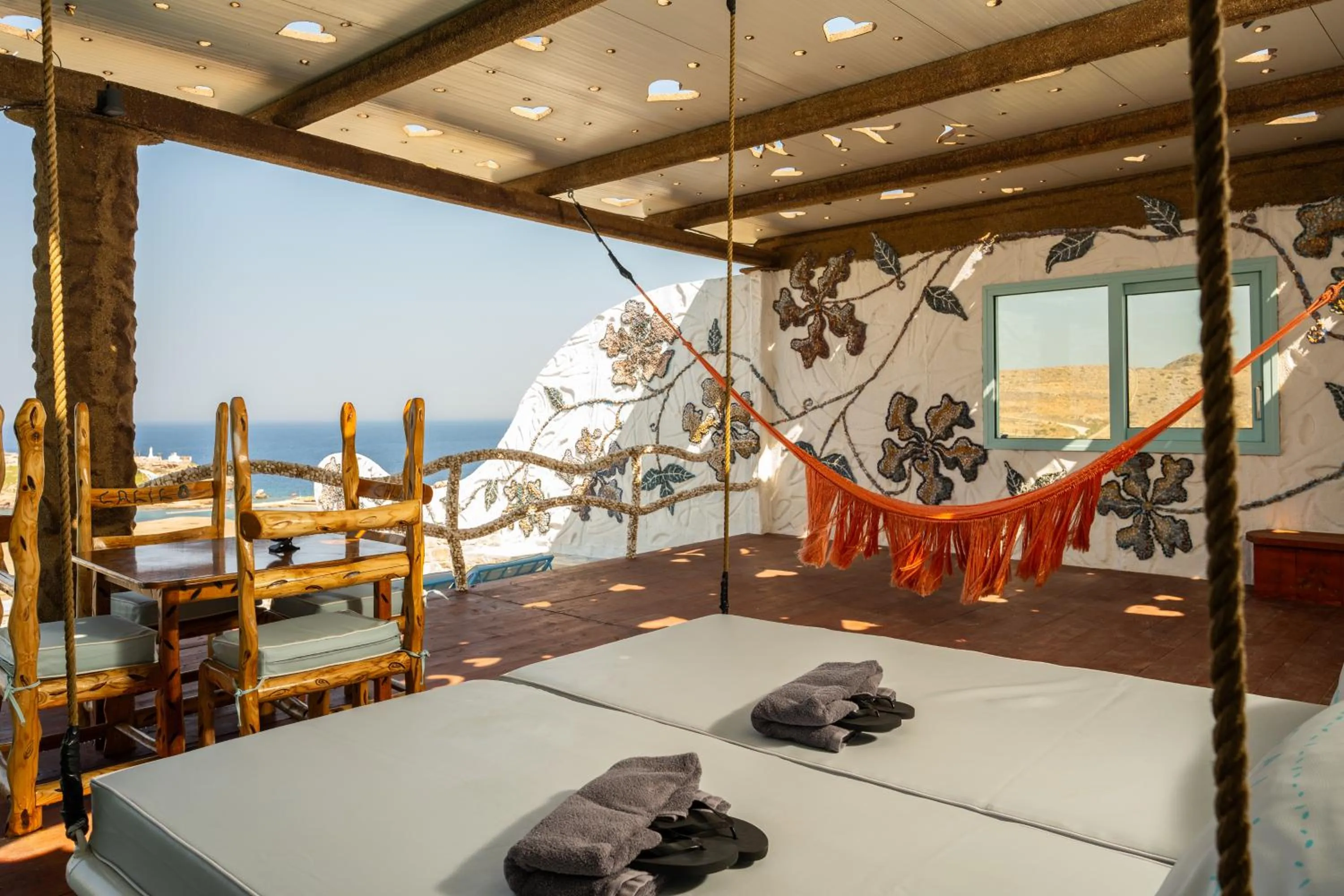 Bed in Agalia Luxury Suites