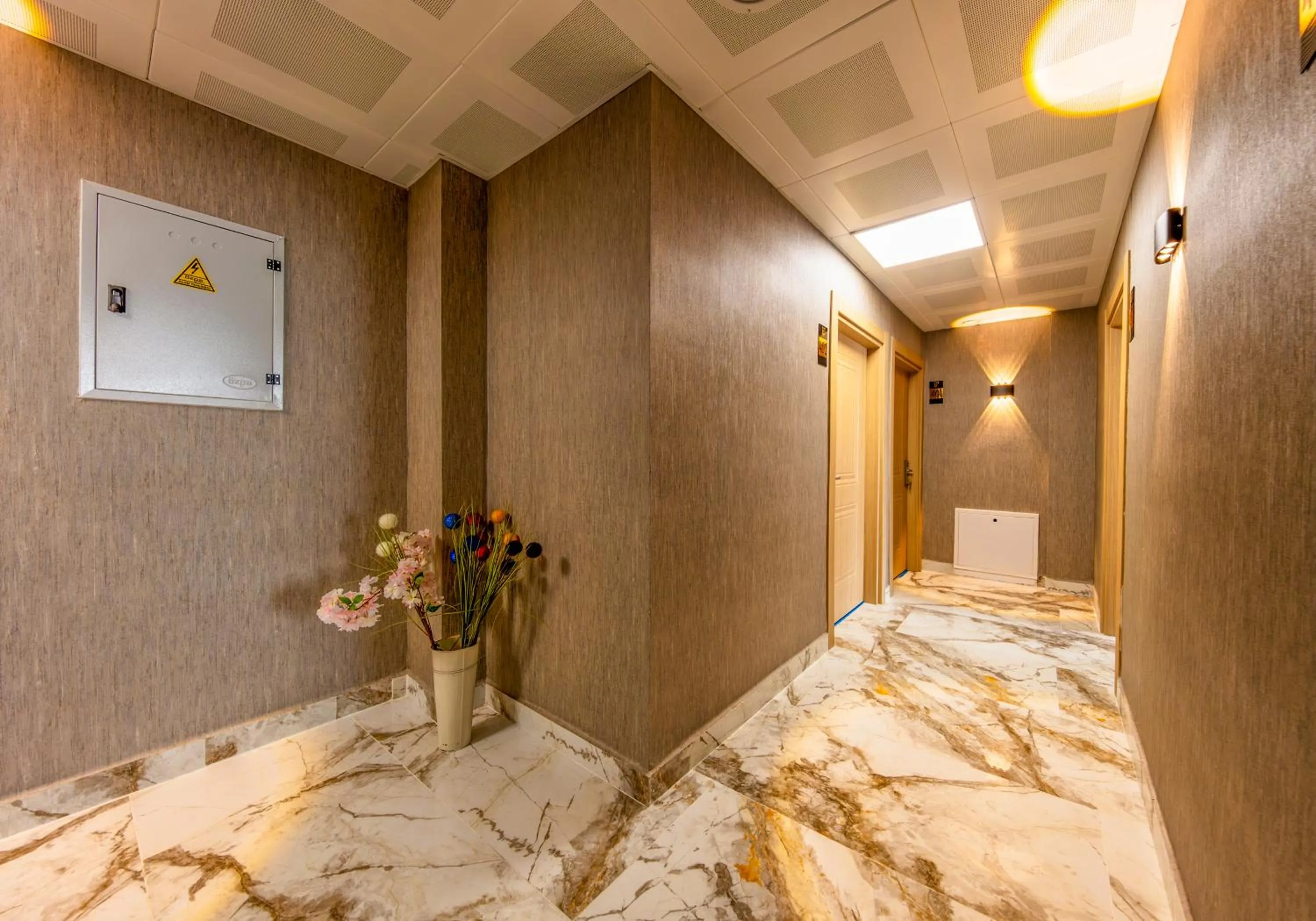 Decorative detail in The Business Class Hotel