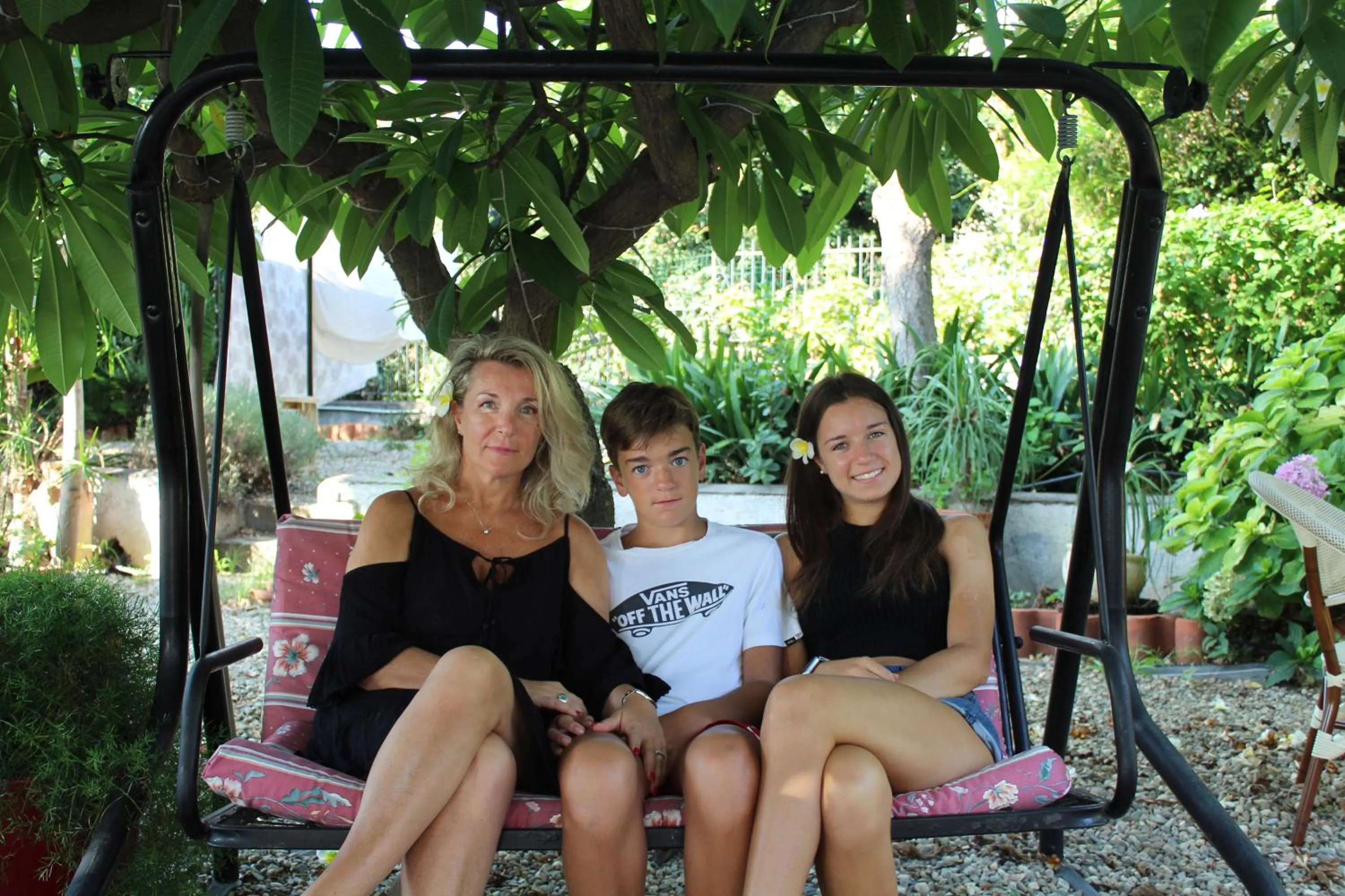Family in Villa Ortensia
