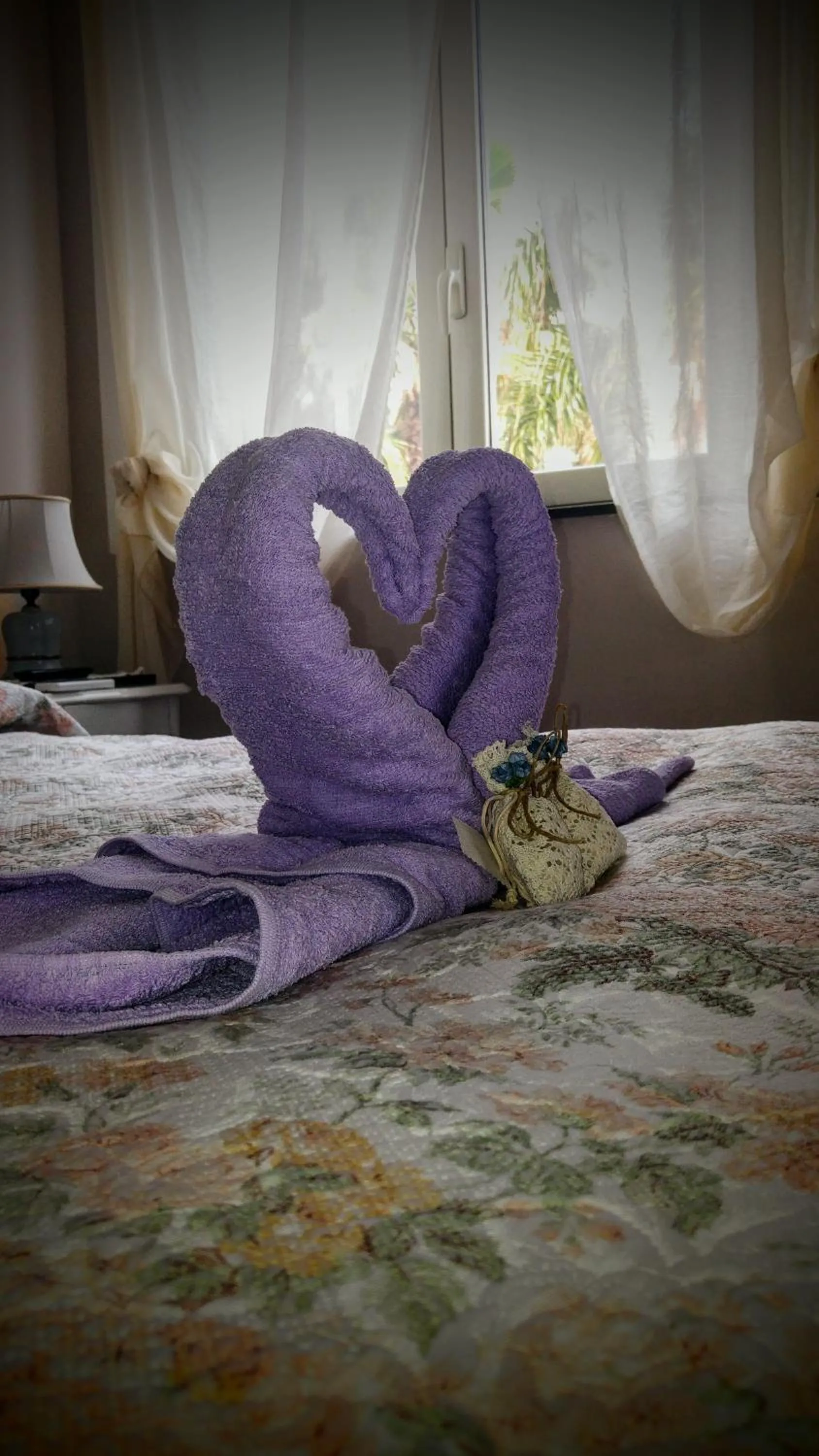 Bedroom, Bed in Villa Ortensia