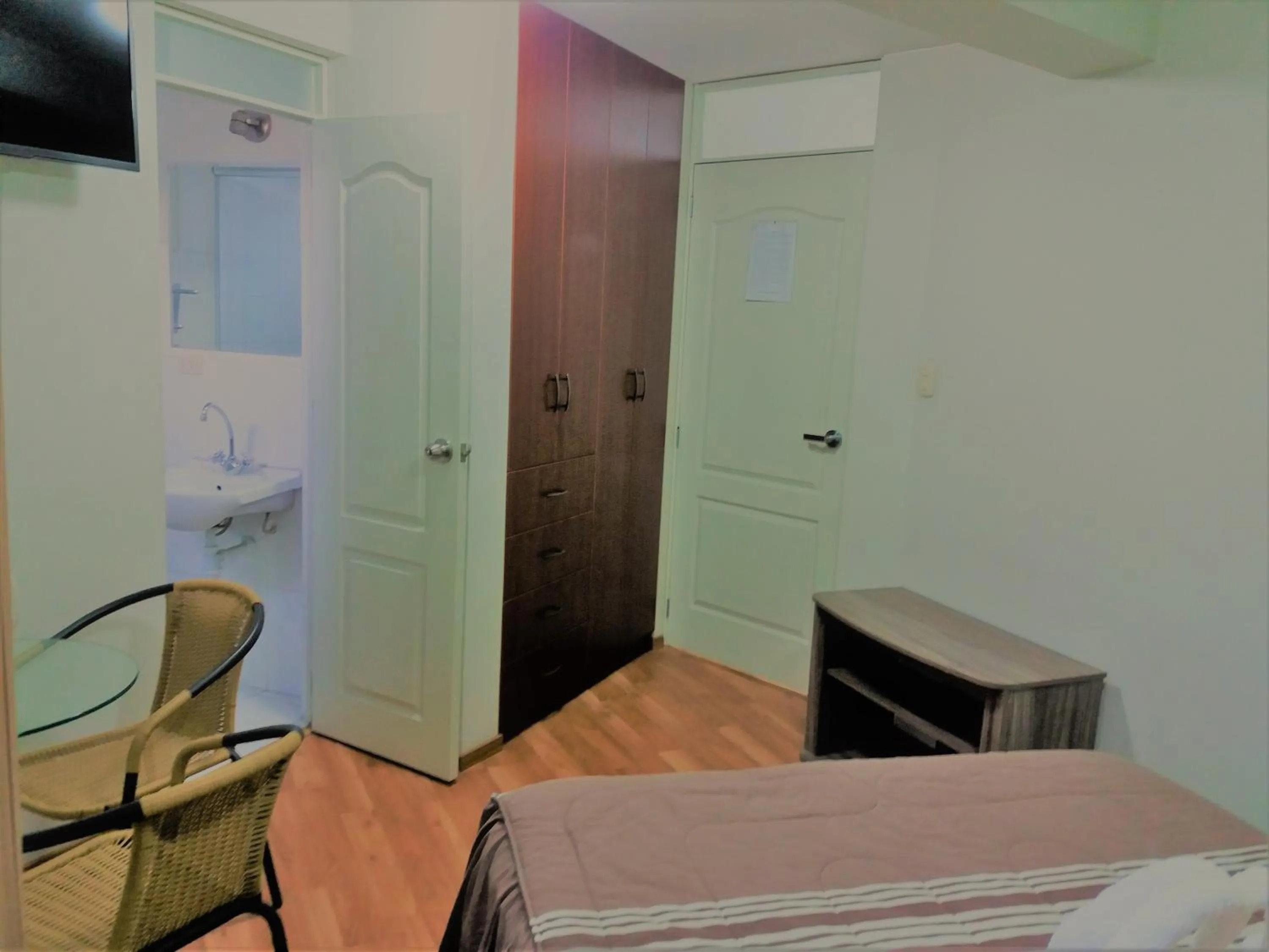 Photo of the whole room, Bed in HOTEL MURCIA AREQUIPA