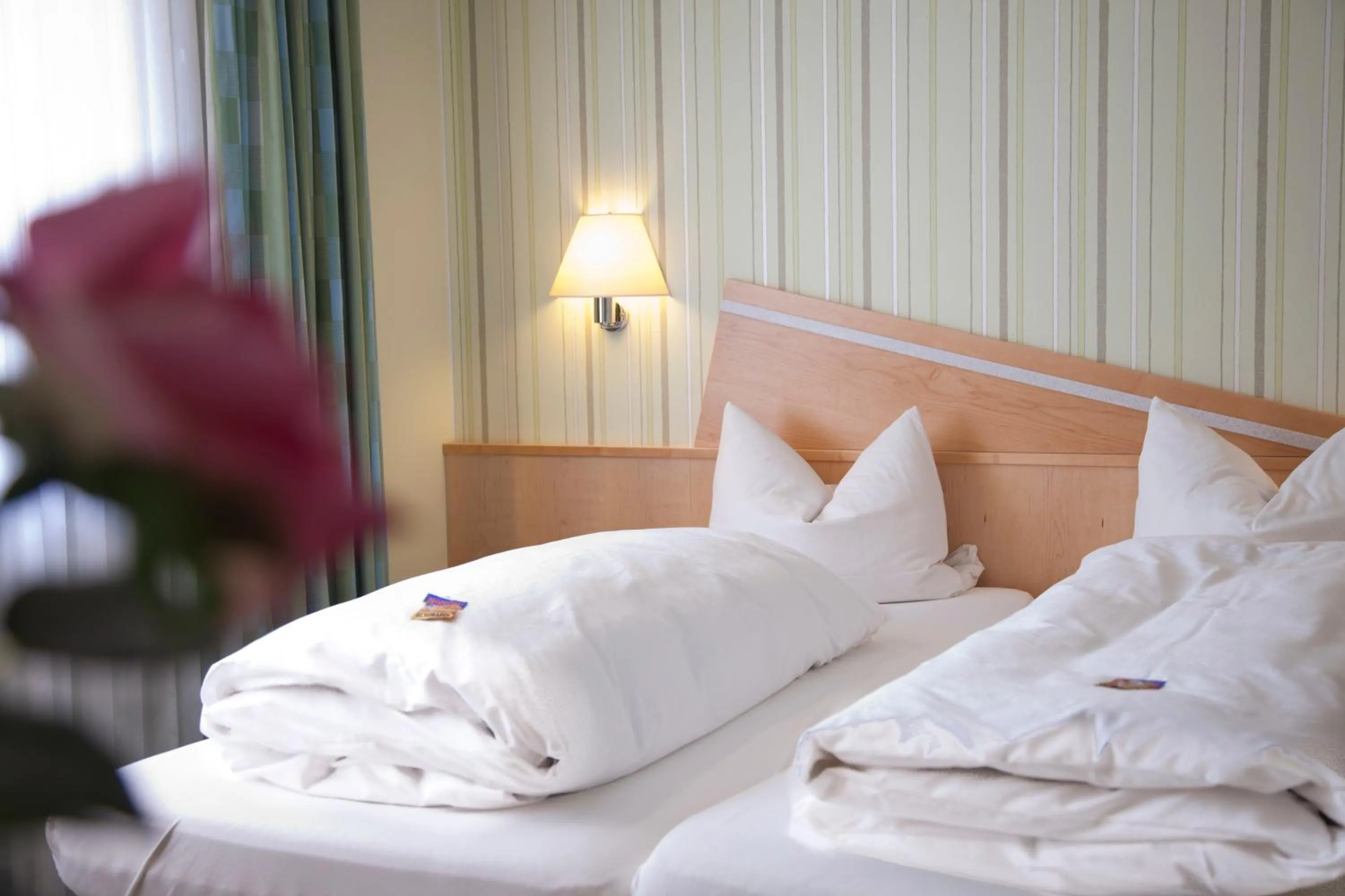 Bed in Hotel Restaurant zur Windmühle