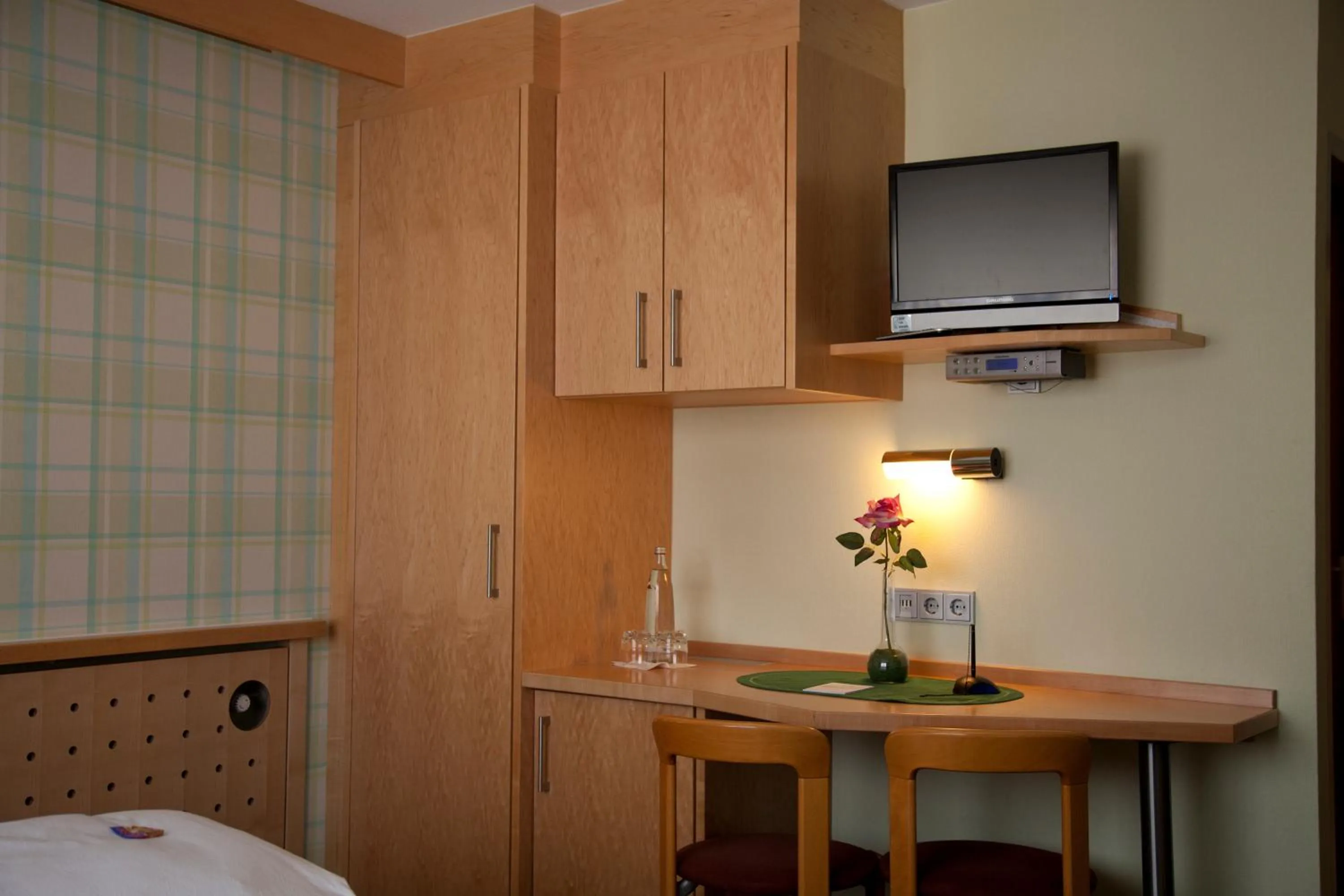 Decorative detail, Bed in Hotel Restaurant zur Windmühle