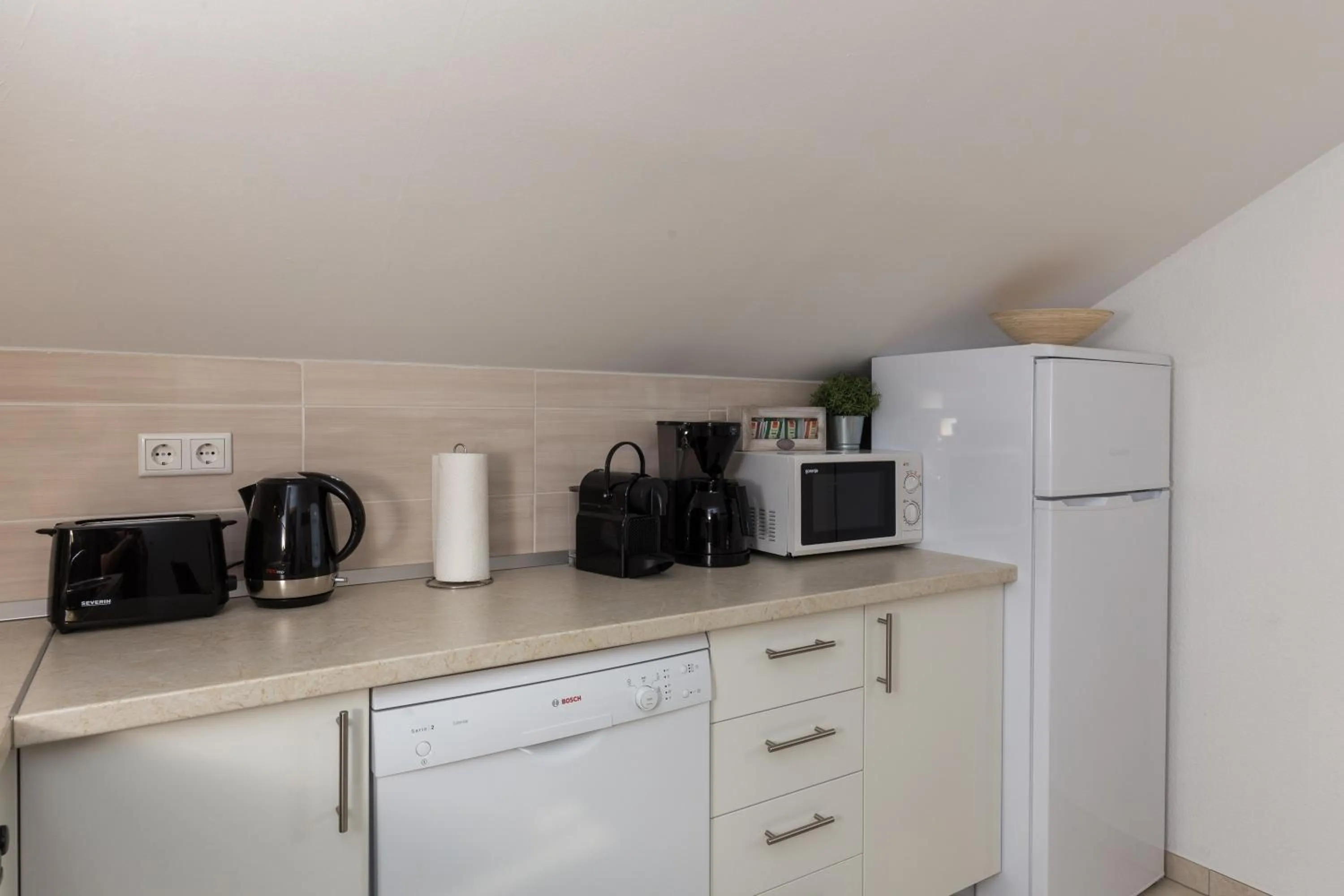 Kitchen or kitchenette in Villa Celenca