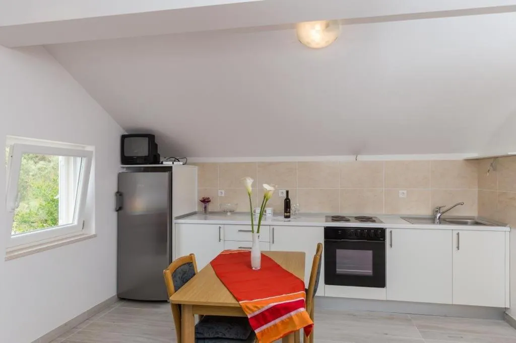 Kitchen or kitchenette in Villa Celenca