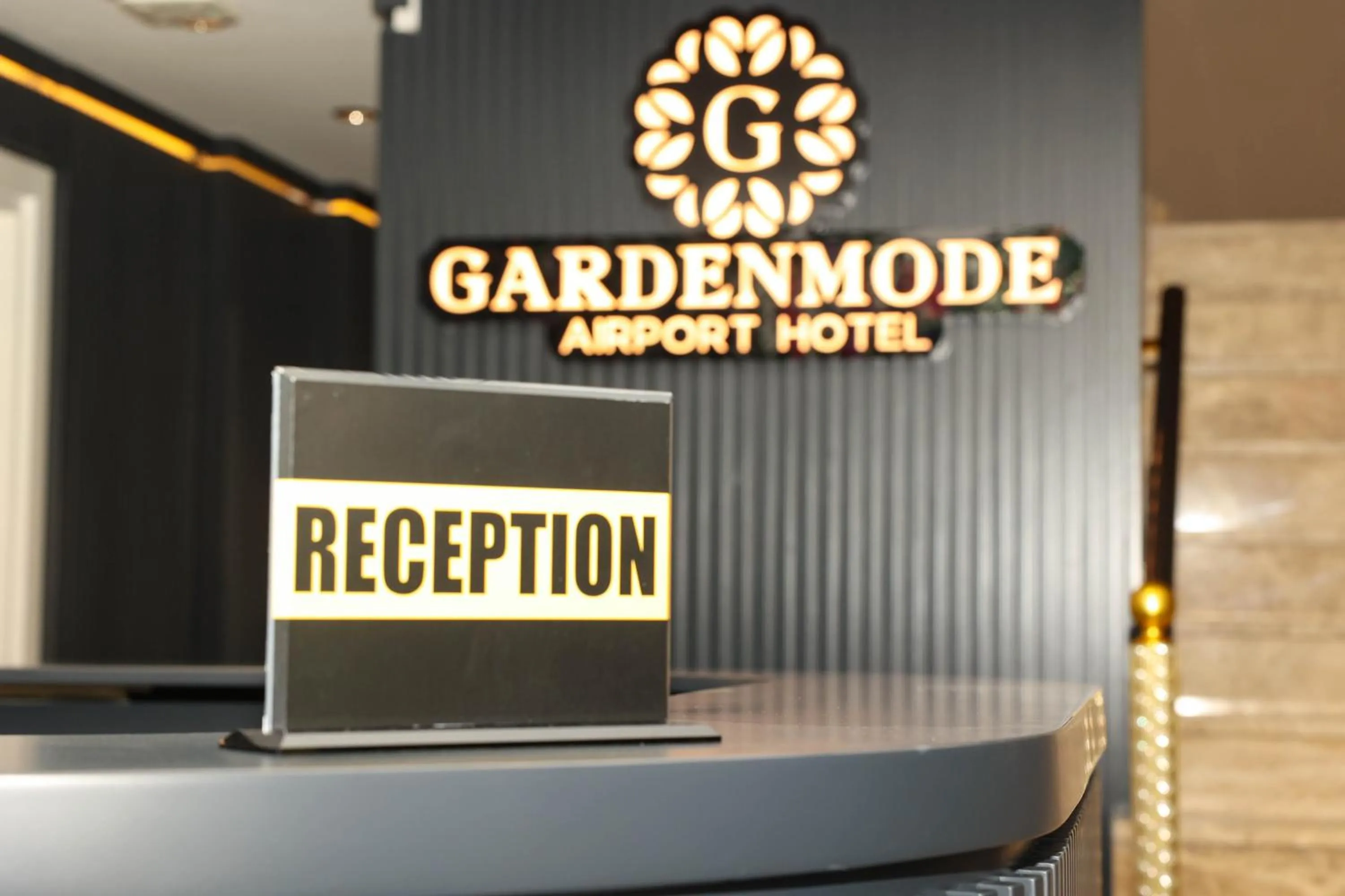 Property logo or sign in Gardenmode Airport Hotel