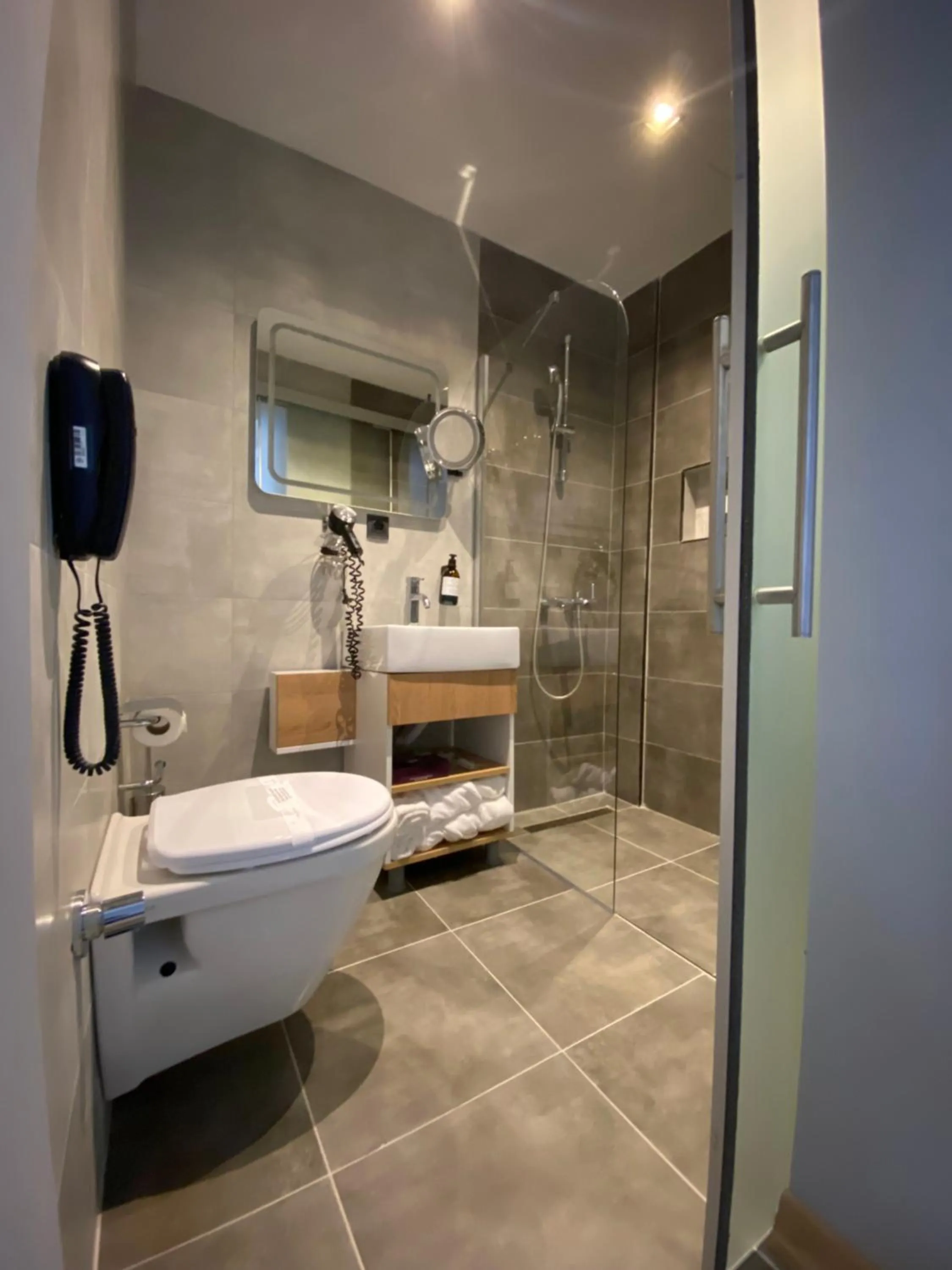 Shower in Gardenmode Airport Hotel