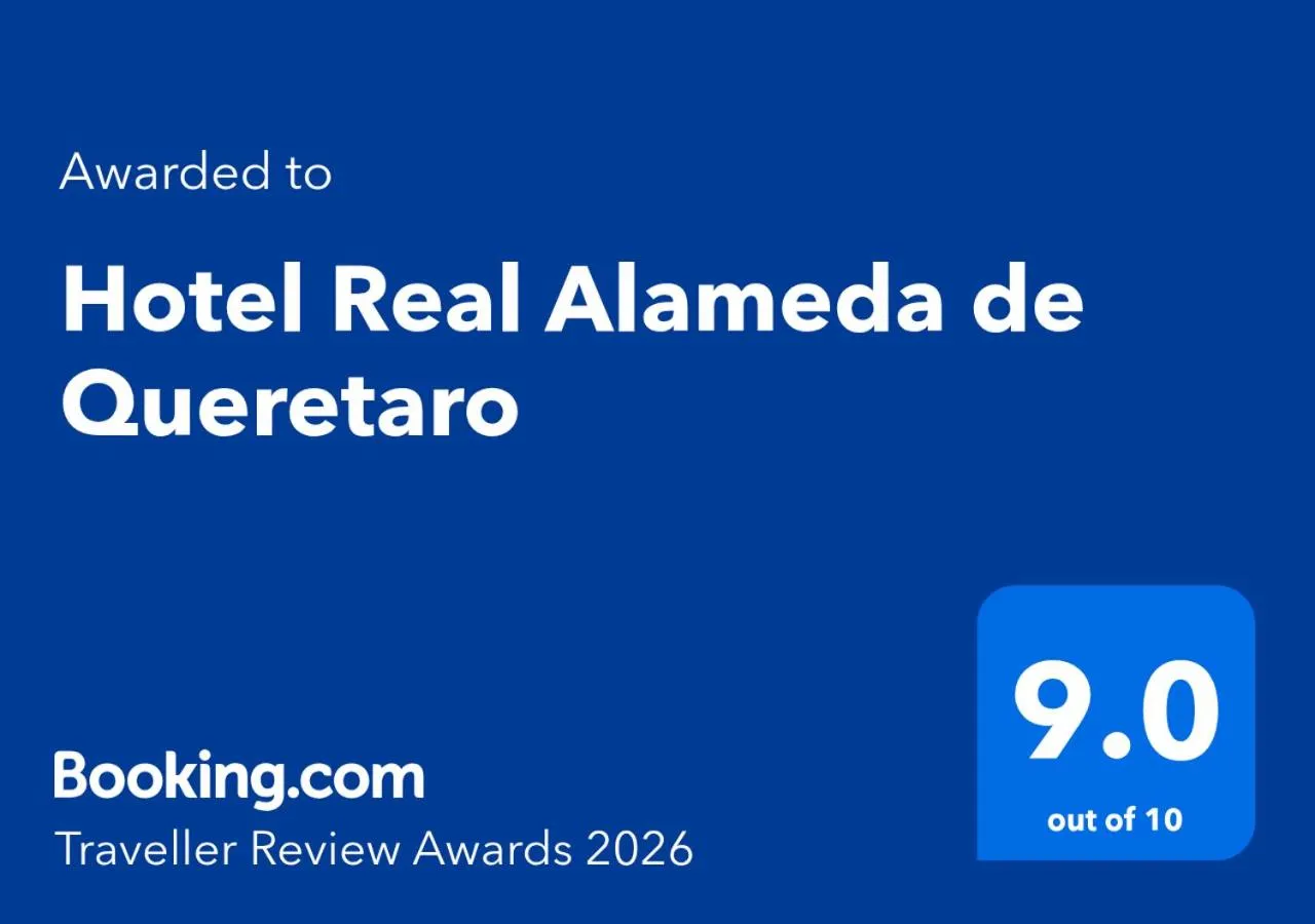 Certificate/Award in Hotel Real Alameda de Queretaro