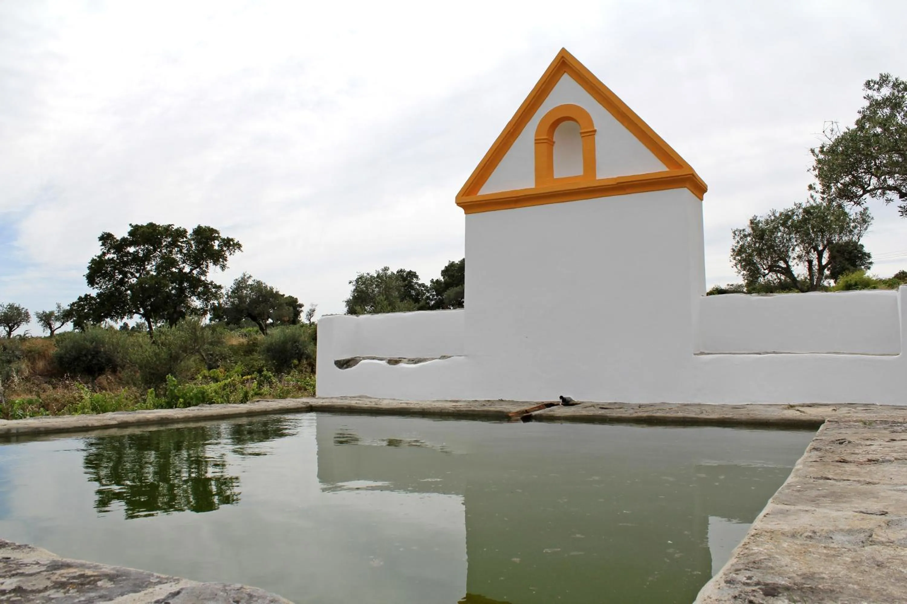 Decorative detail in Cabecas do Reguengo