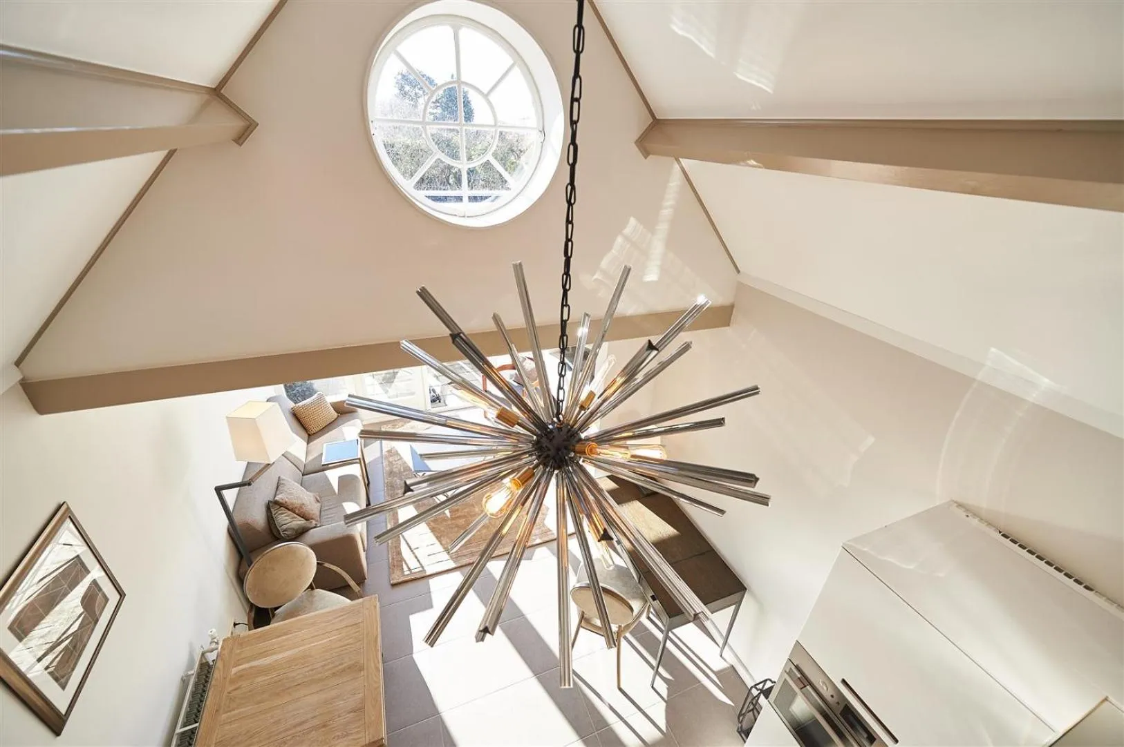 Living room in Villa Magnolia