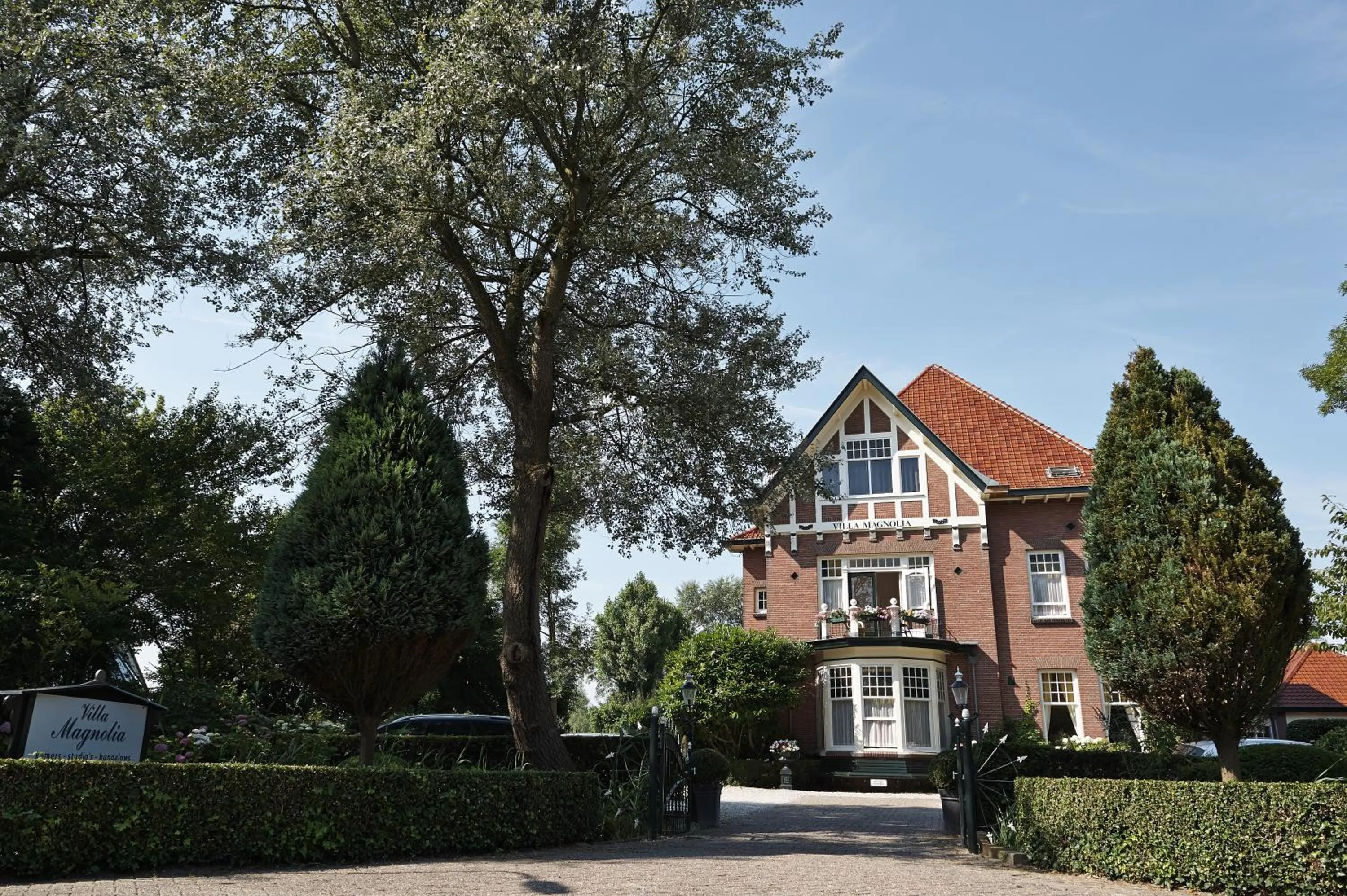 Facade/entrance in Villa Magnolia