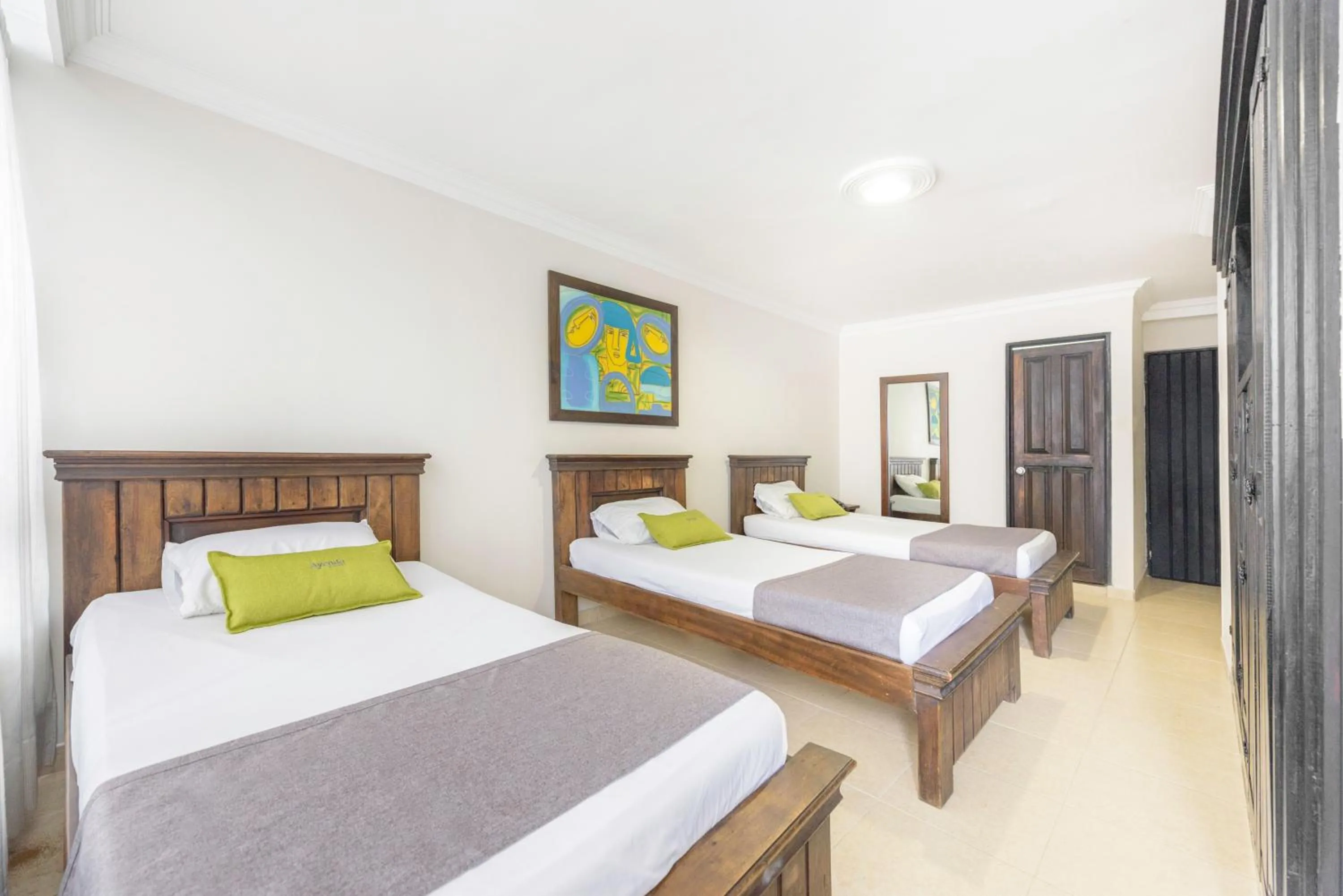 Bathroom, Bed in Ayenda 1120 Hotel Comercial