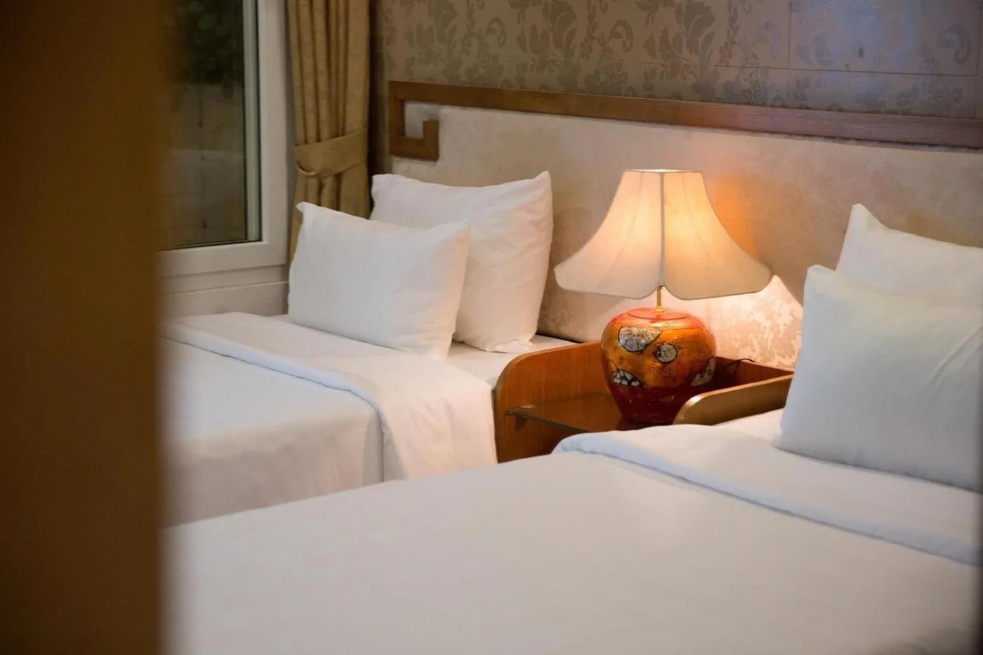 Bed in Hortensia Flower