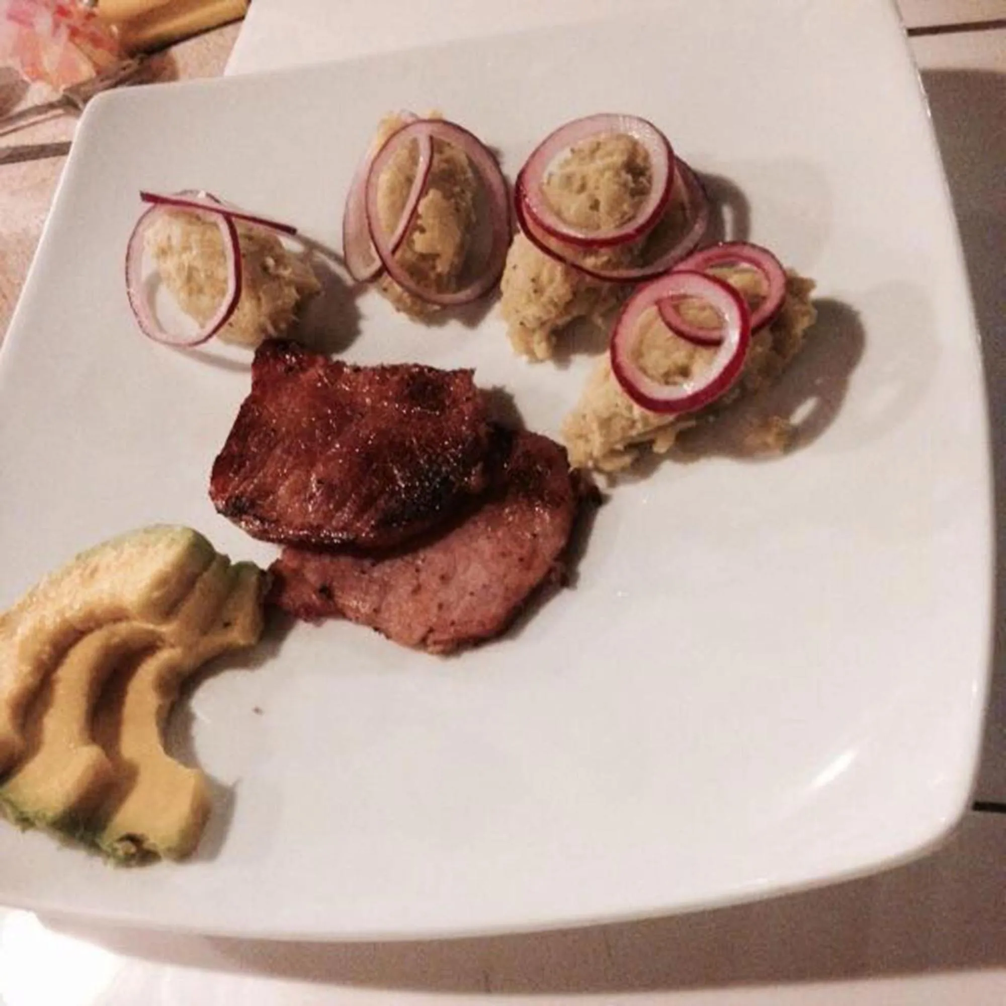 Buffet breakfast in Island Life Hostel