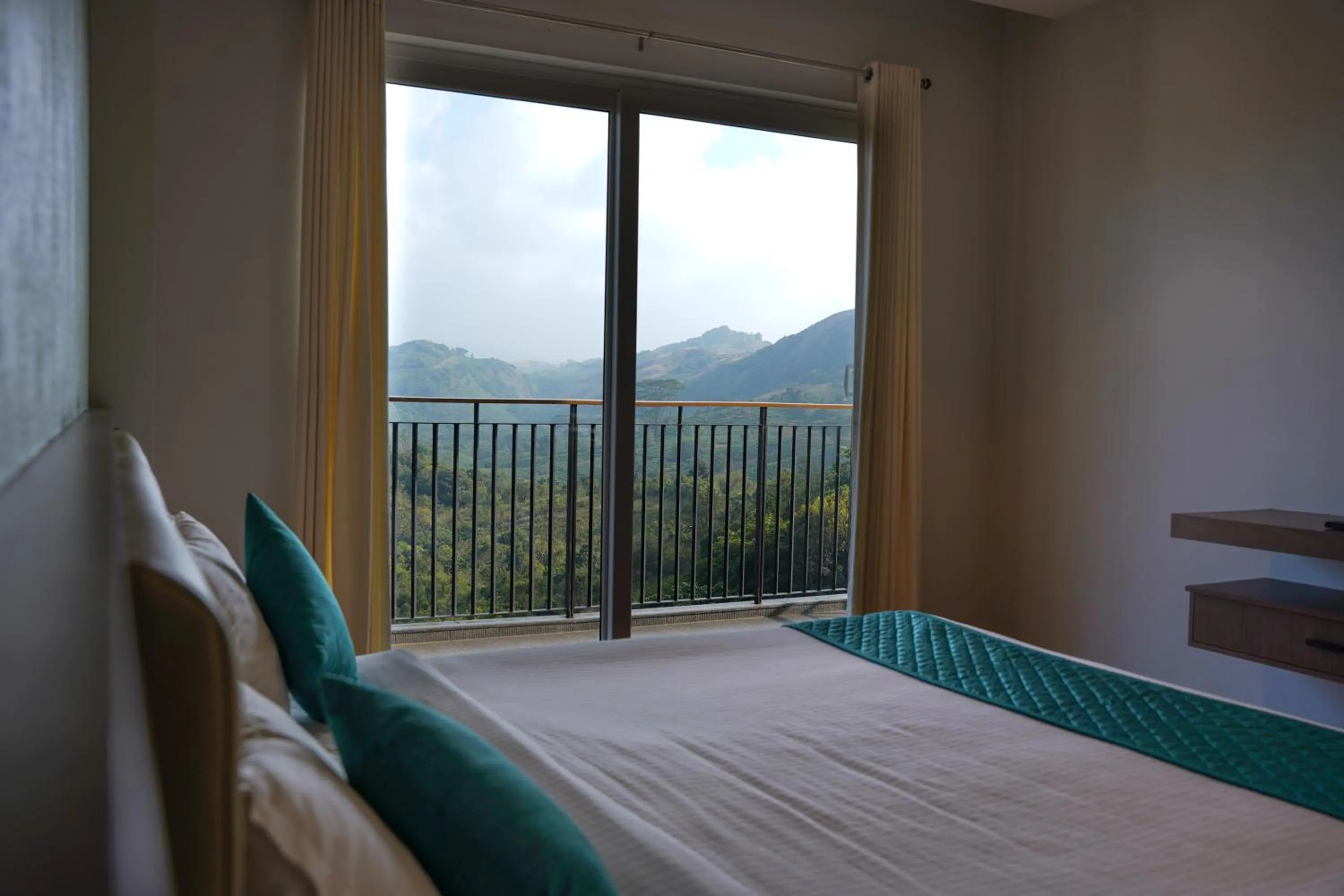 View (from property/room), Bed in VAGA NAKSHATHRA SUITES
