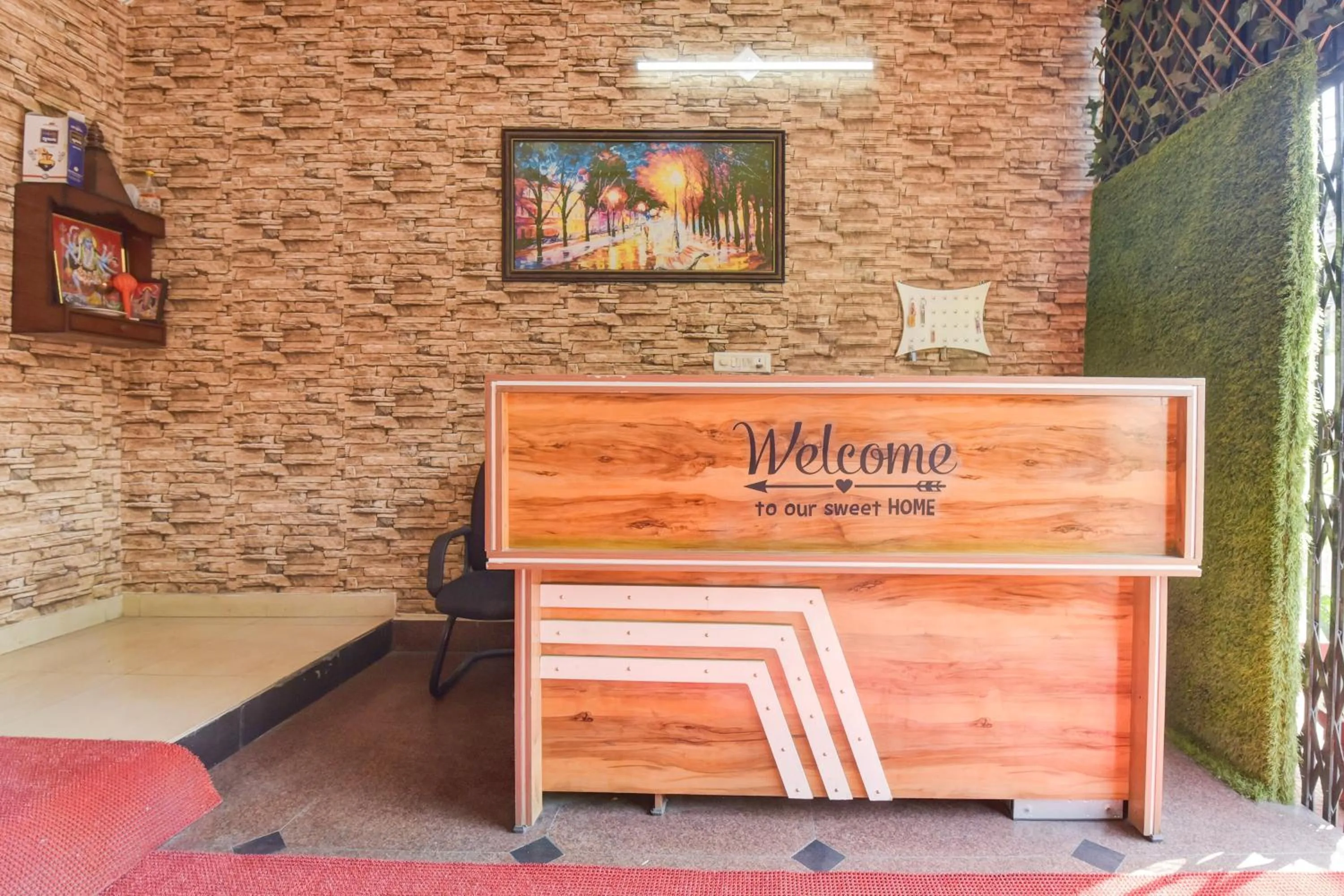 Lobby or reception in Hotel O Homewood Suites And Guest House