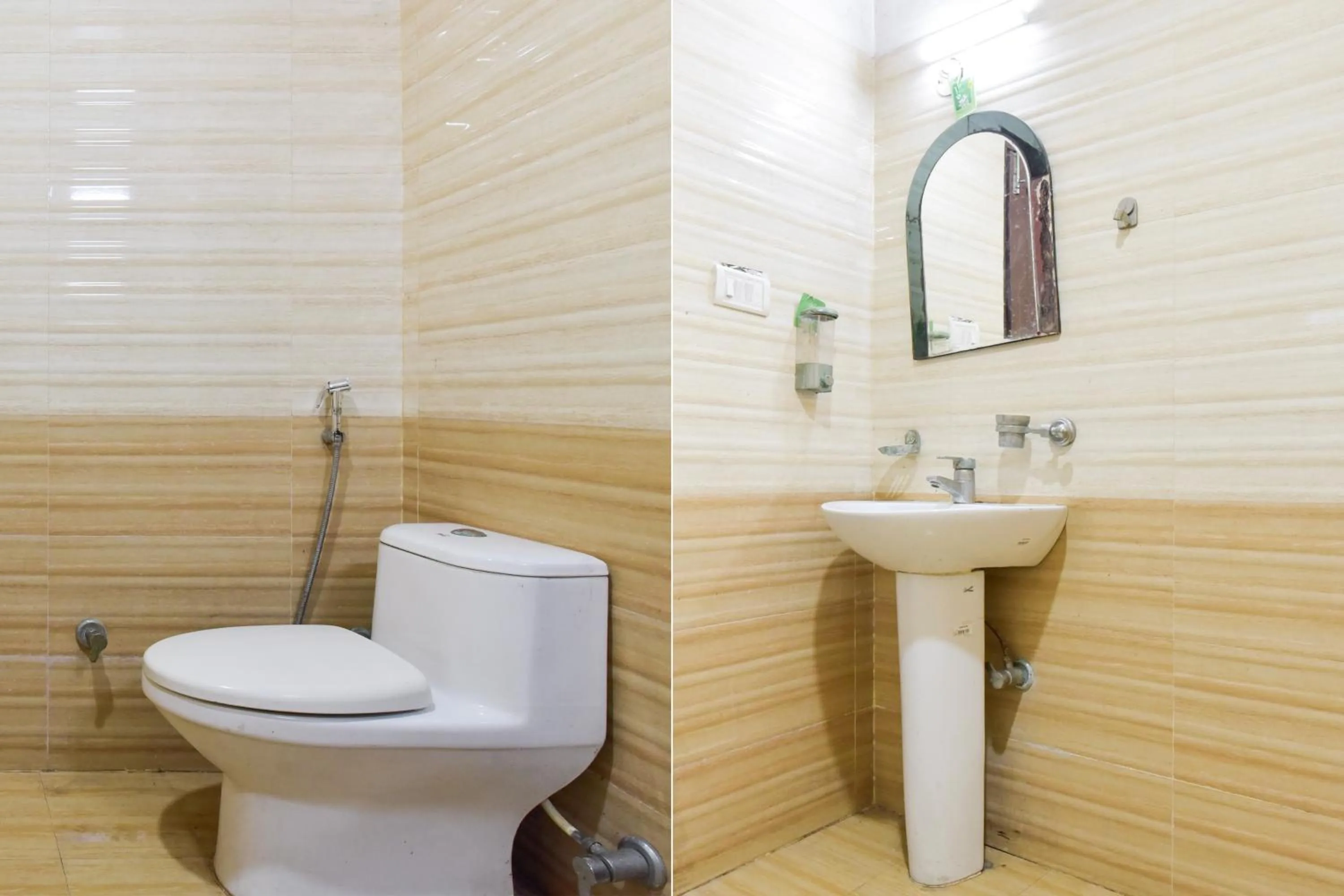 Bathroom in Hotel O Homewood Suites And Guest House