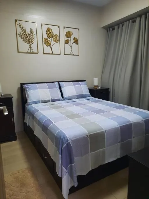 Bed in One Palm Tree Villas