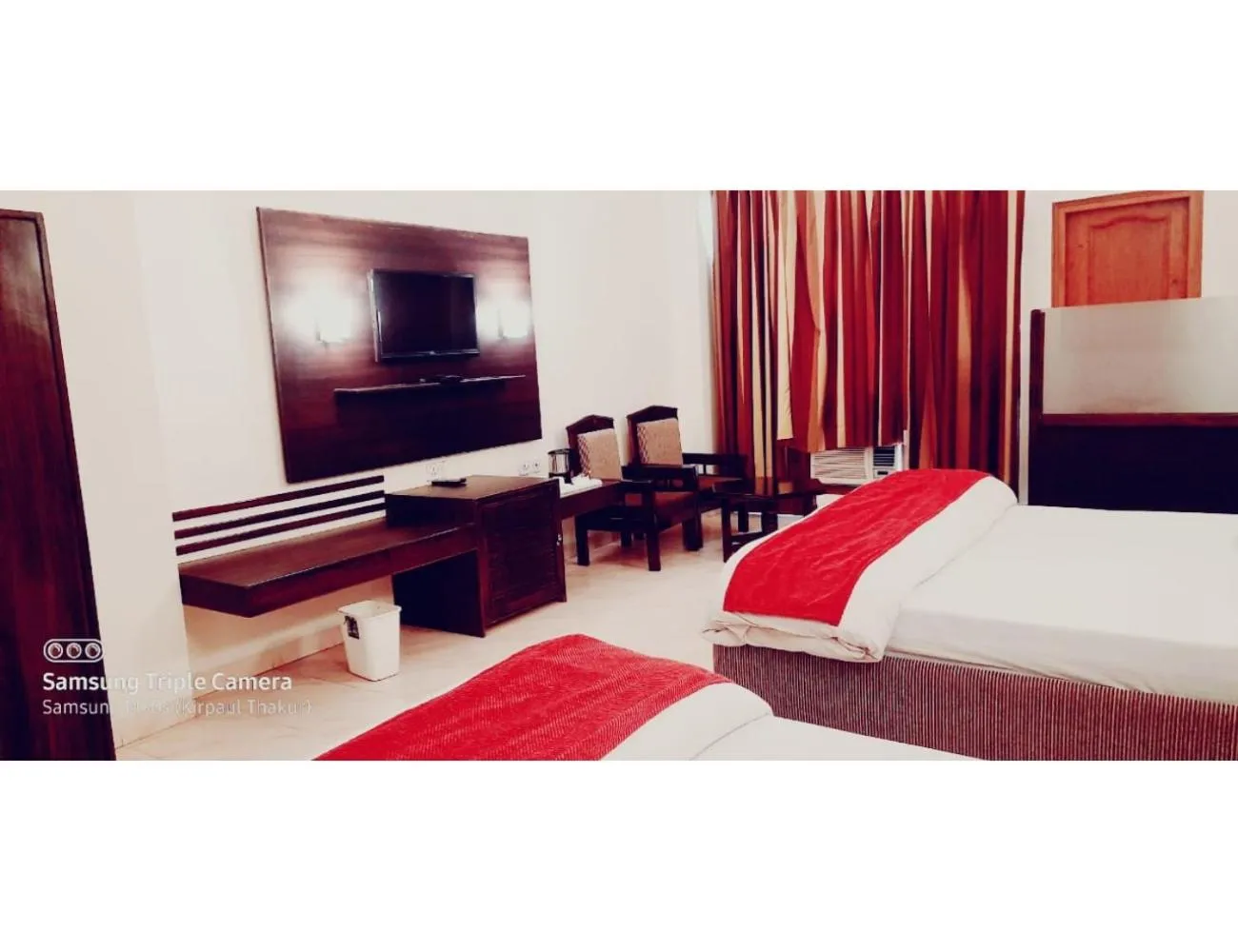 Bedroom, Bed in Jai Maa Inn Hotel, Katra